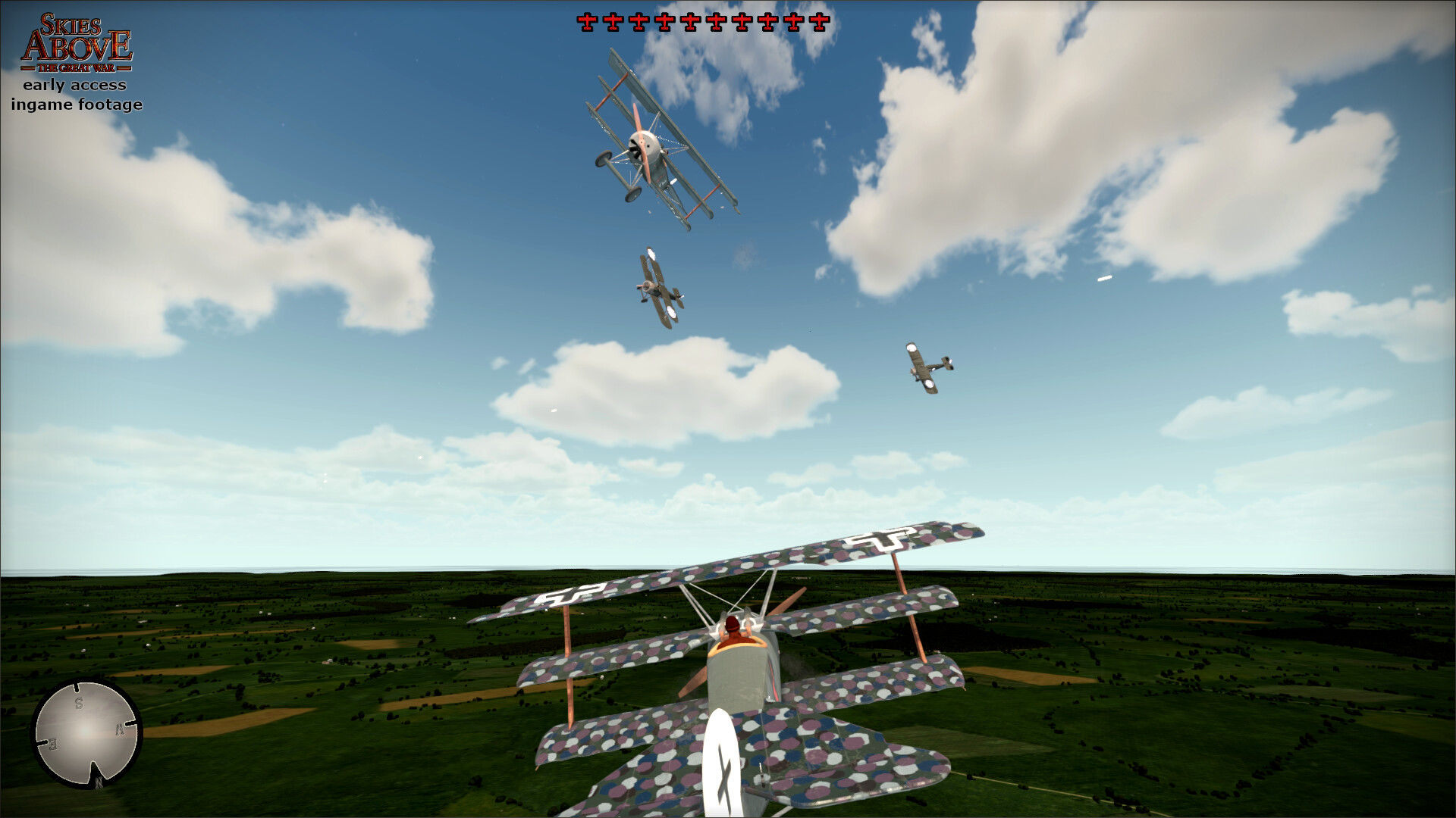 Скриншот: Skies above the Great War