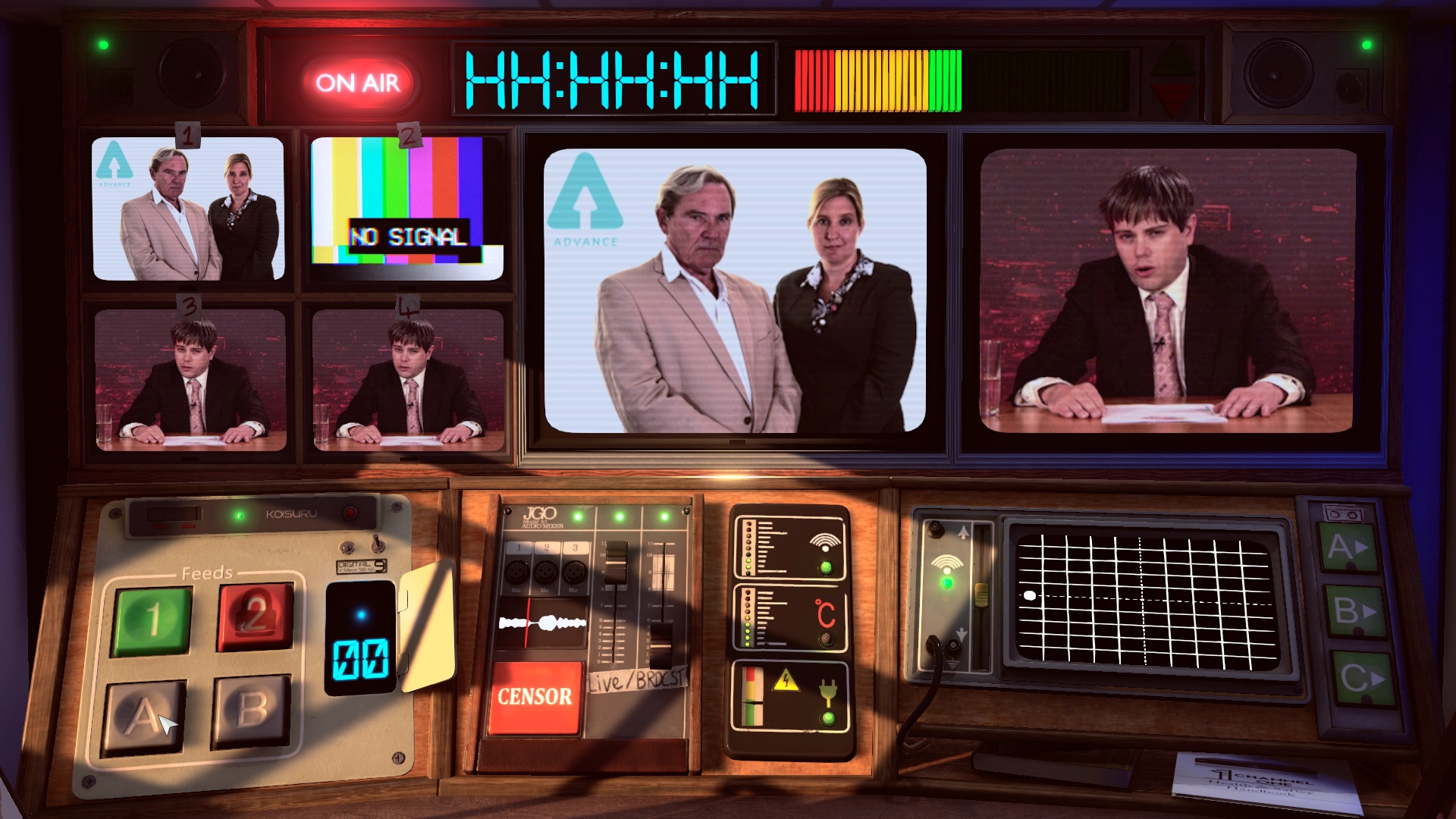 Скриншот: Not For Broadcast