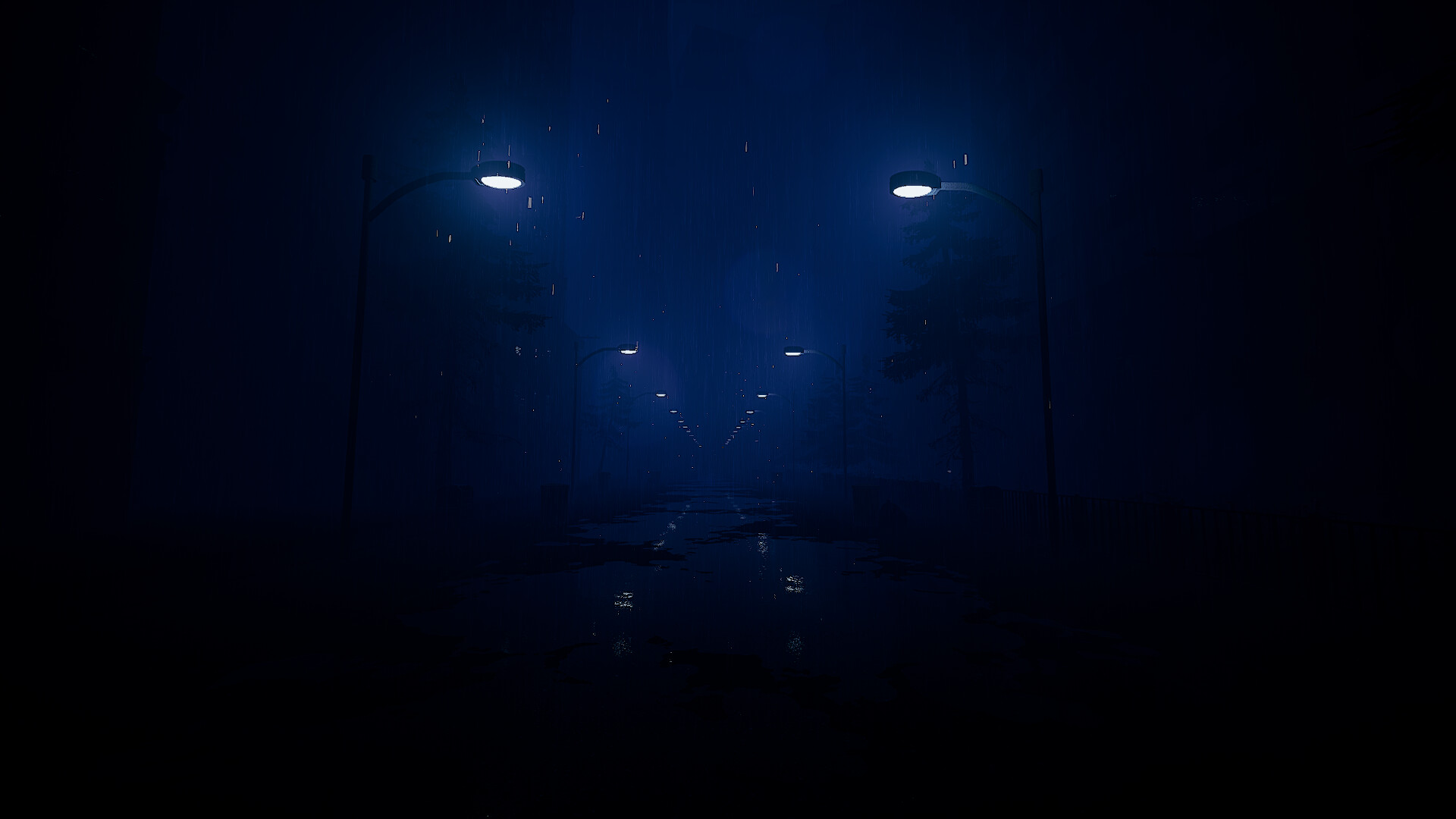 Скриншот: Blue Light