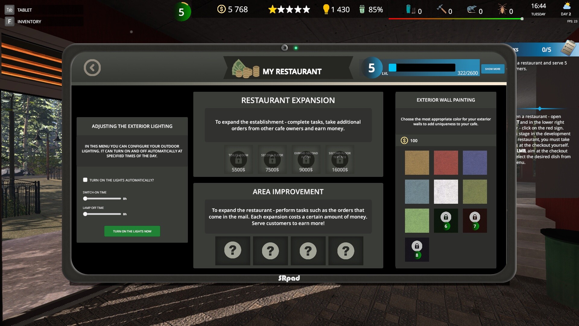 Скриншот: Cafe Owner Simulator
