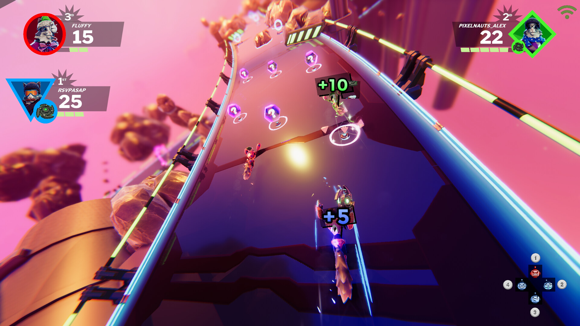 Скриншот: Rocket Rumble