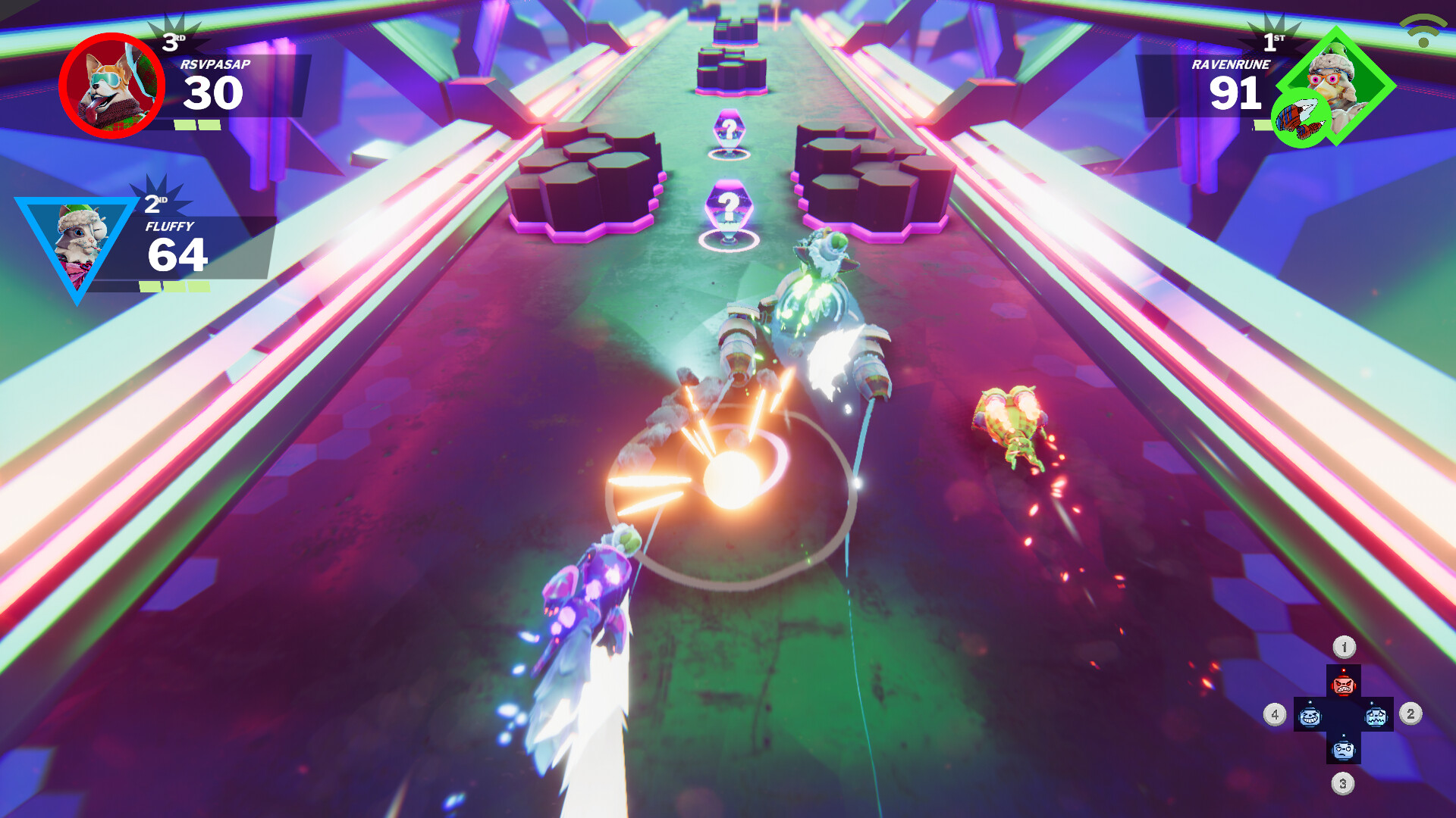Скриншот: Rocket Rumble