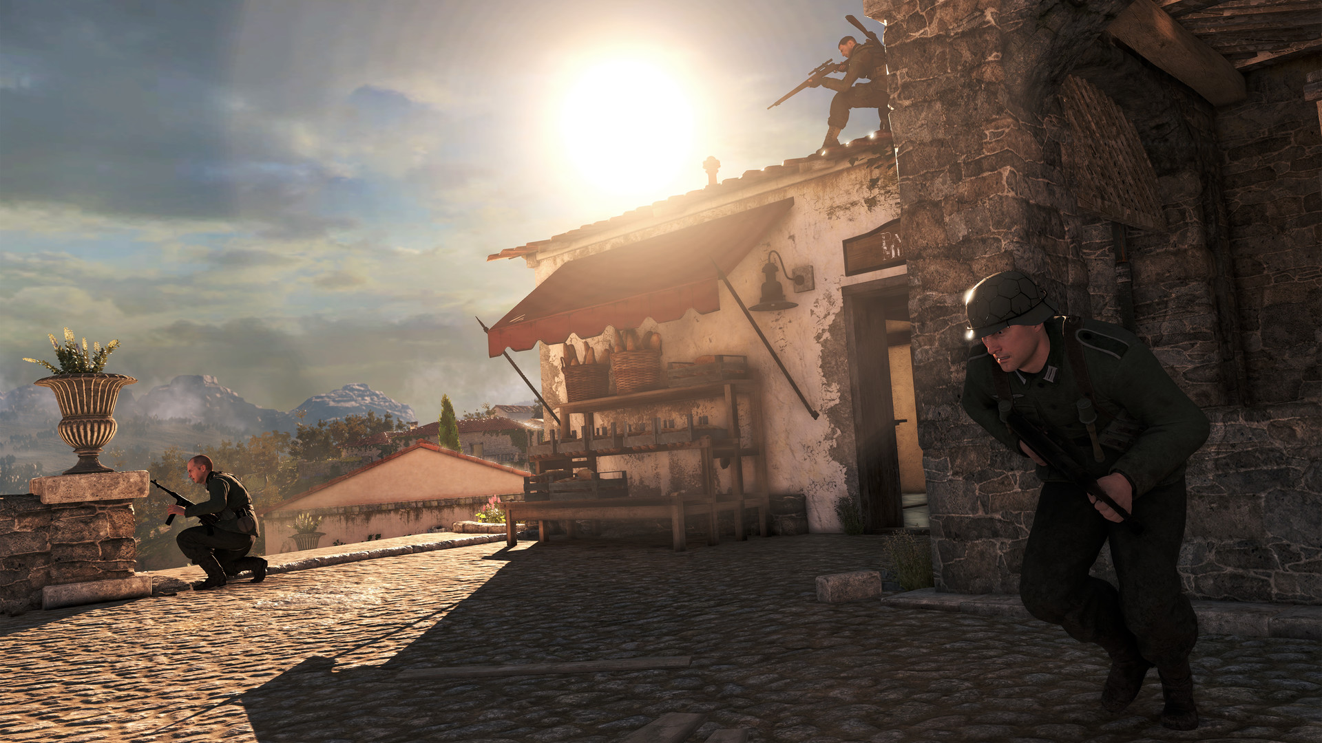 Скриншот: Sniper Elite 4
