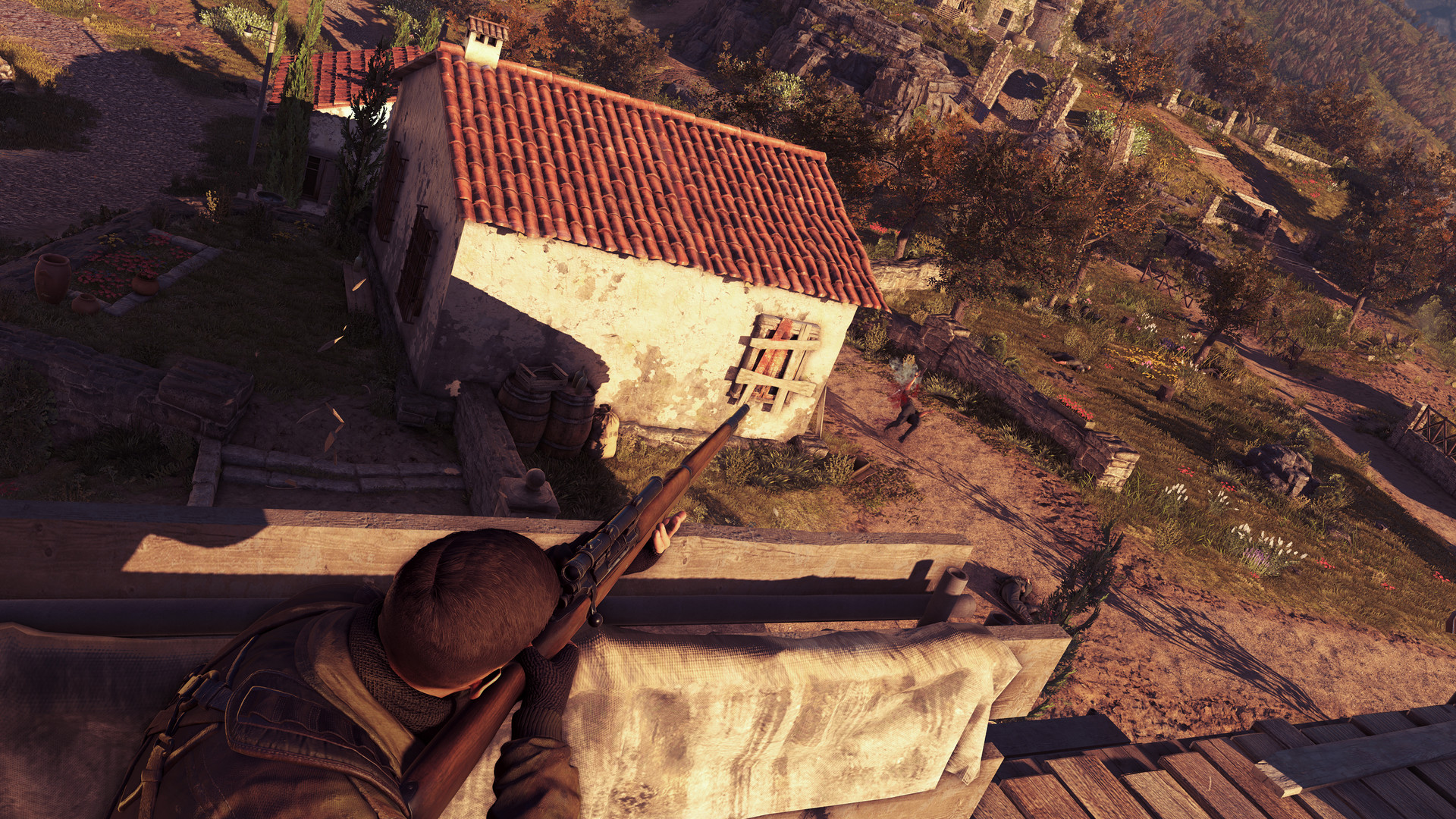 Скриншот: Sniper Elite 4