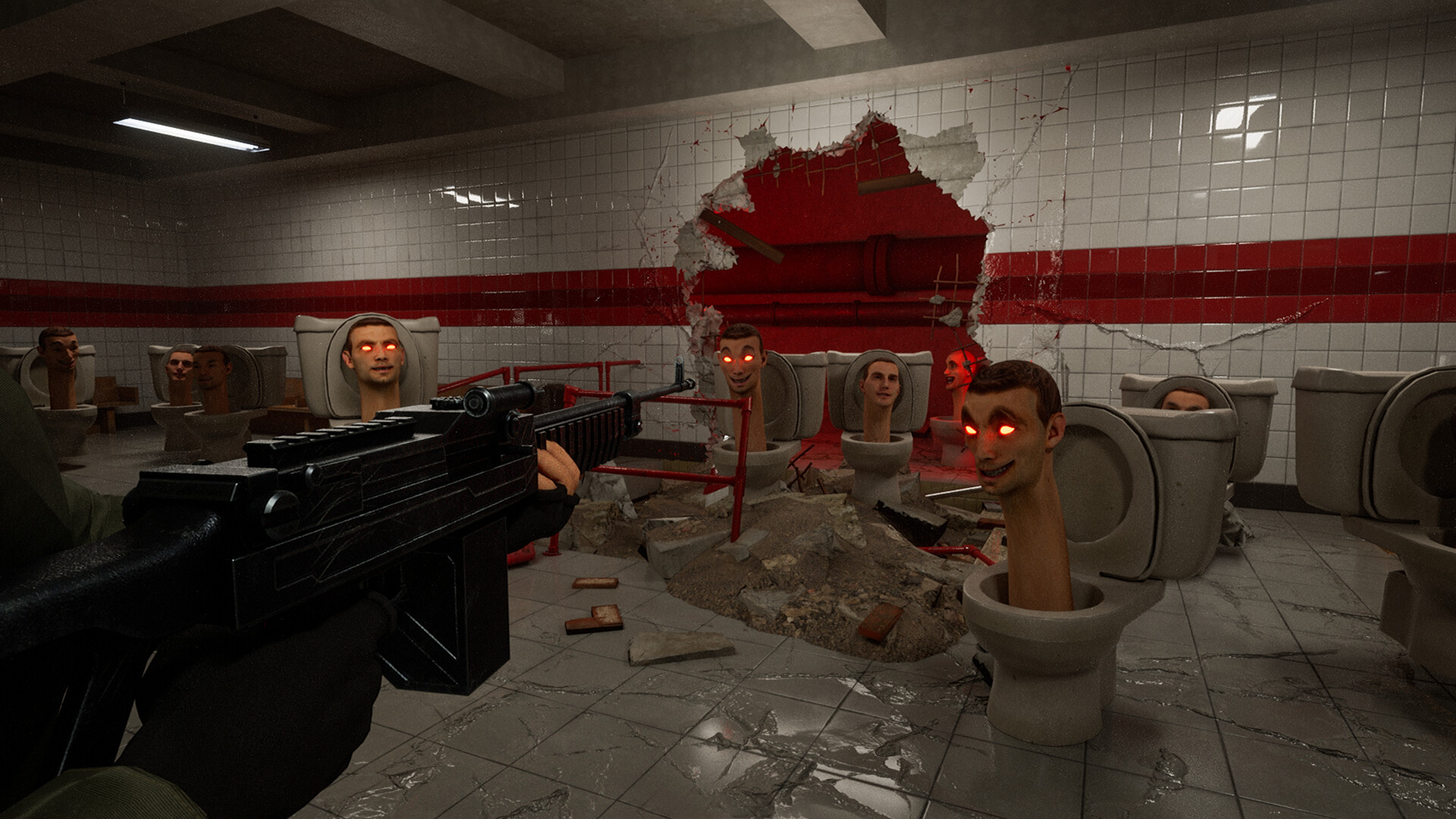Скриншот: Skibidi Toilets: Invasion