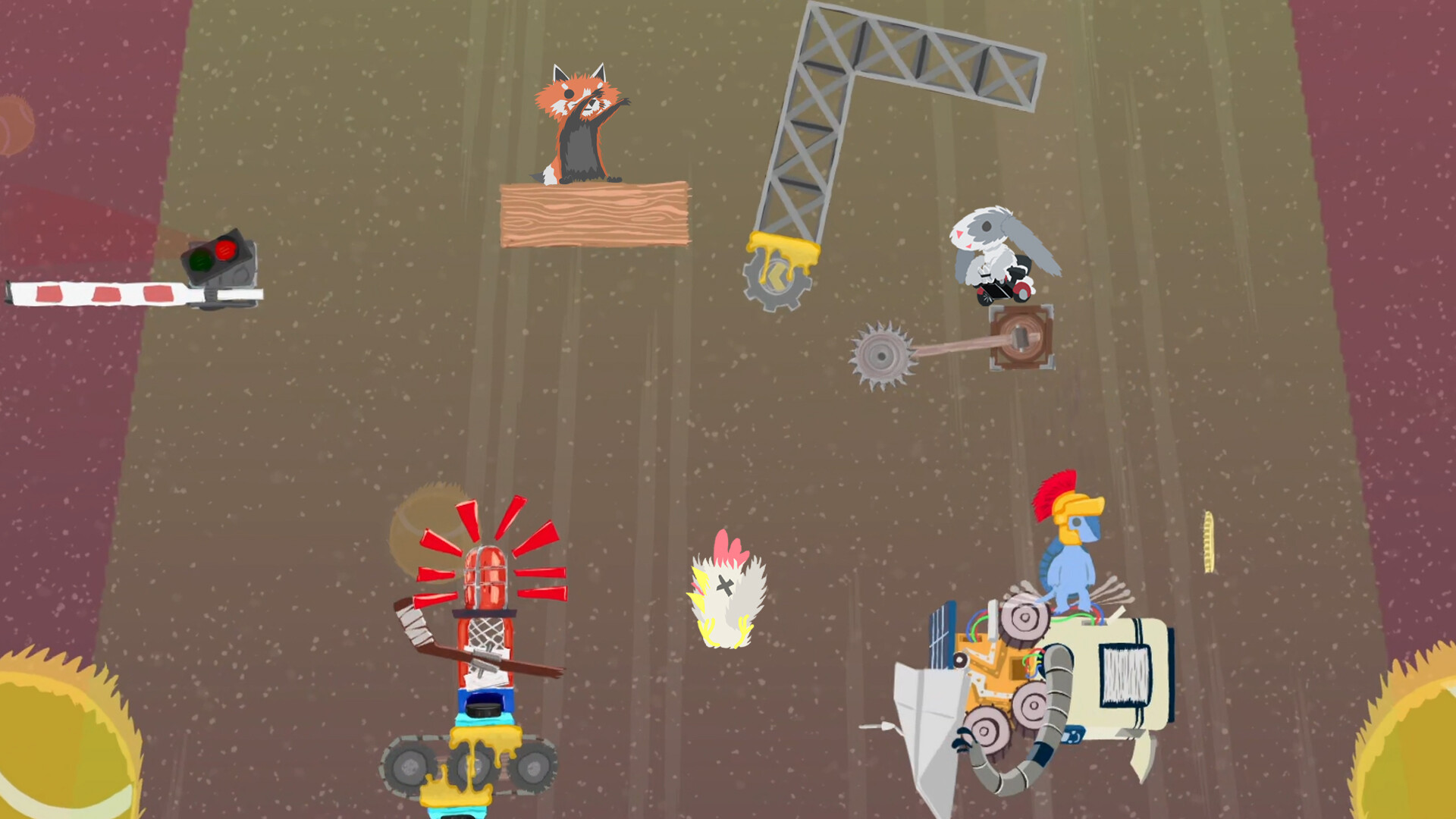 Скриншот: Ultimate Chicken Horse