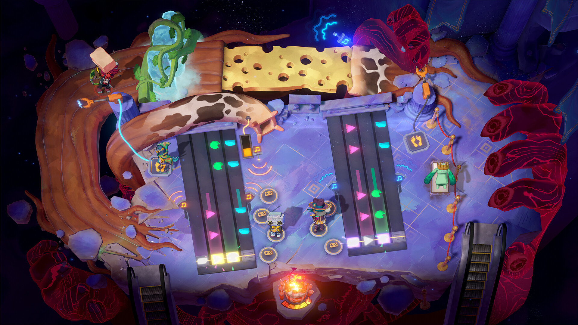 Скриншот: SUPER CRAZY RHYTHM CASTLE