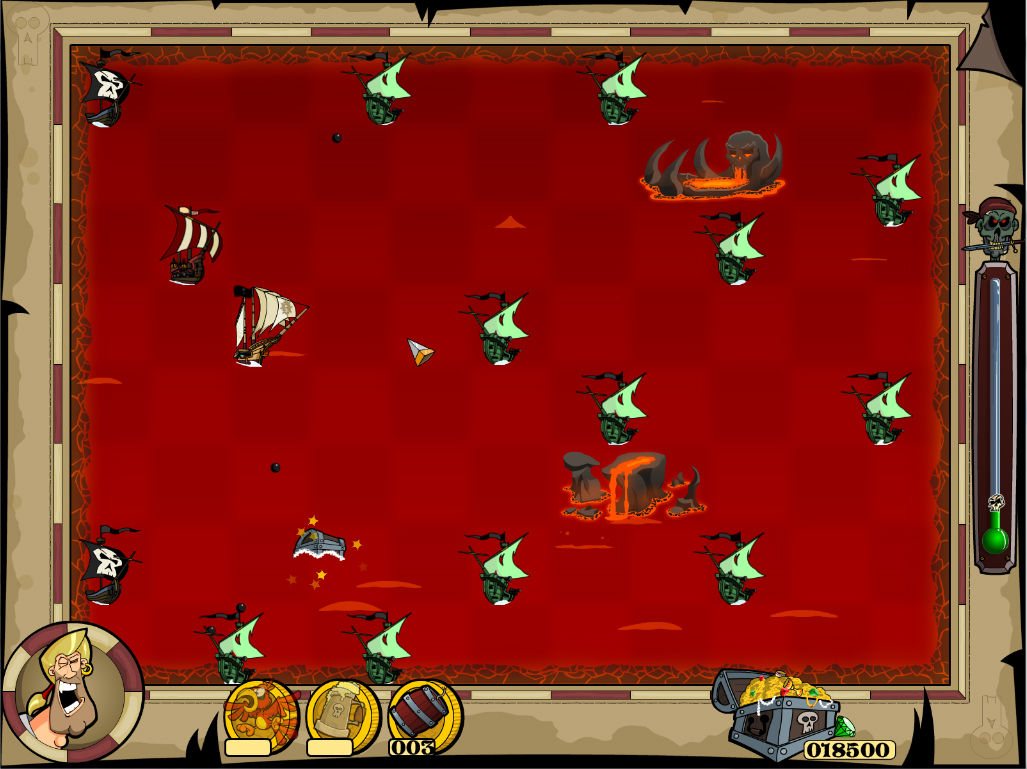 Скриншот: Zombie Pirates