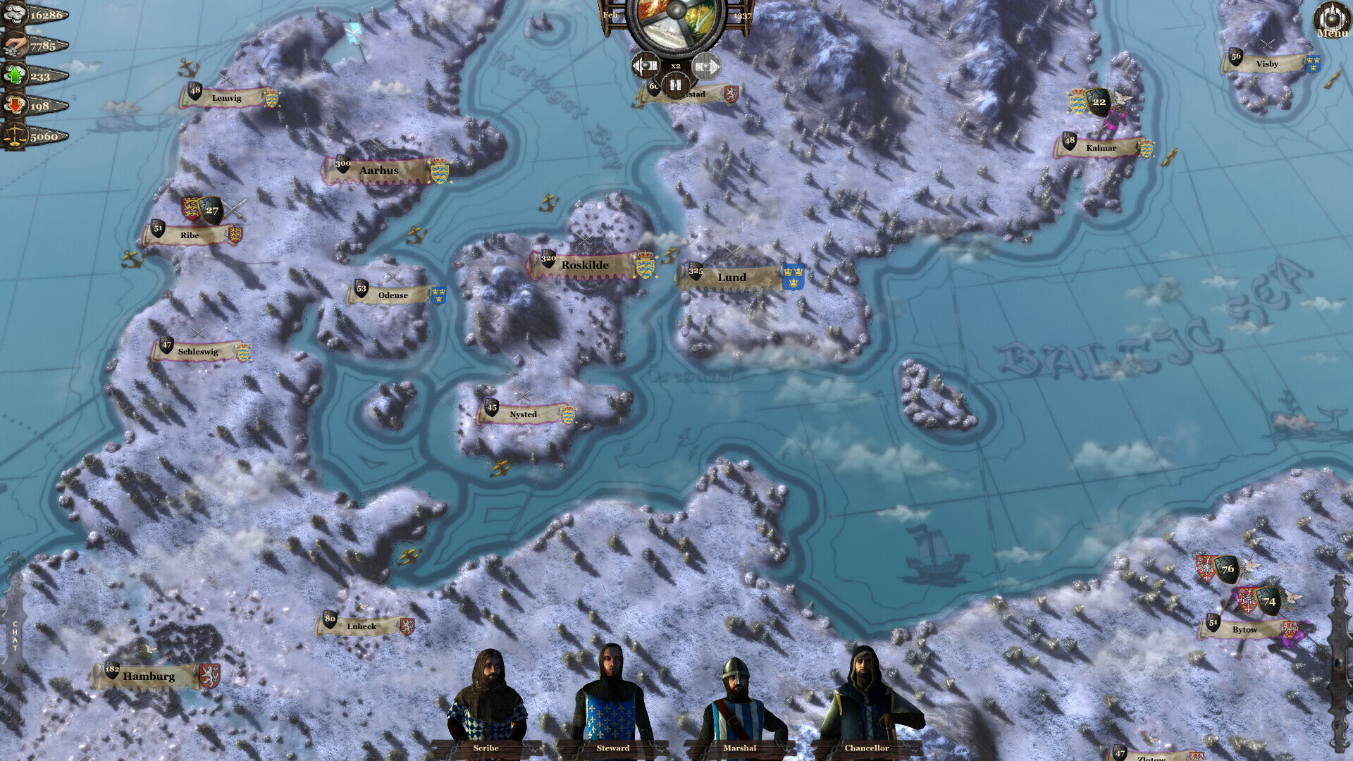 Скриншот: The King's Campaign