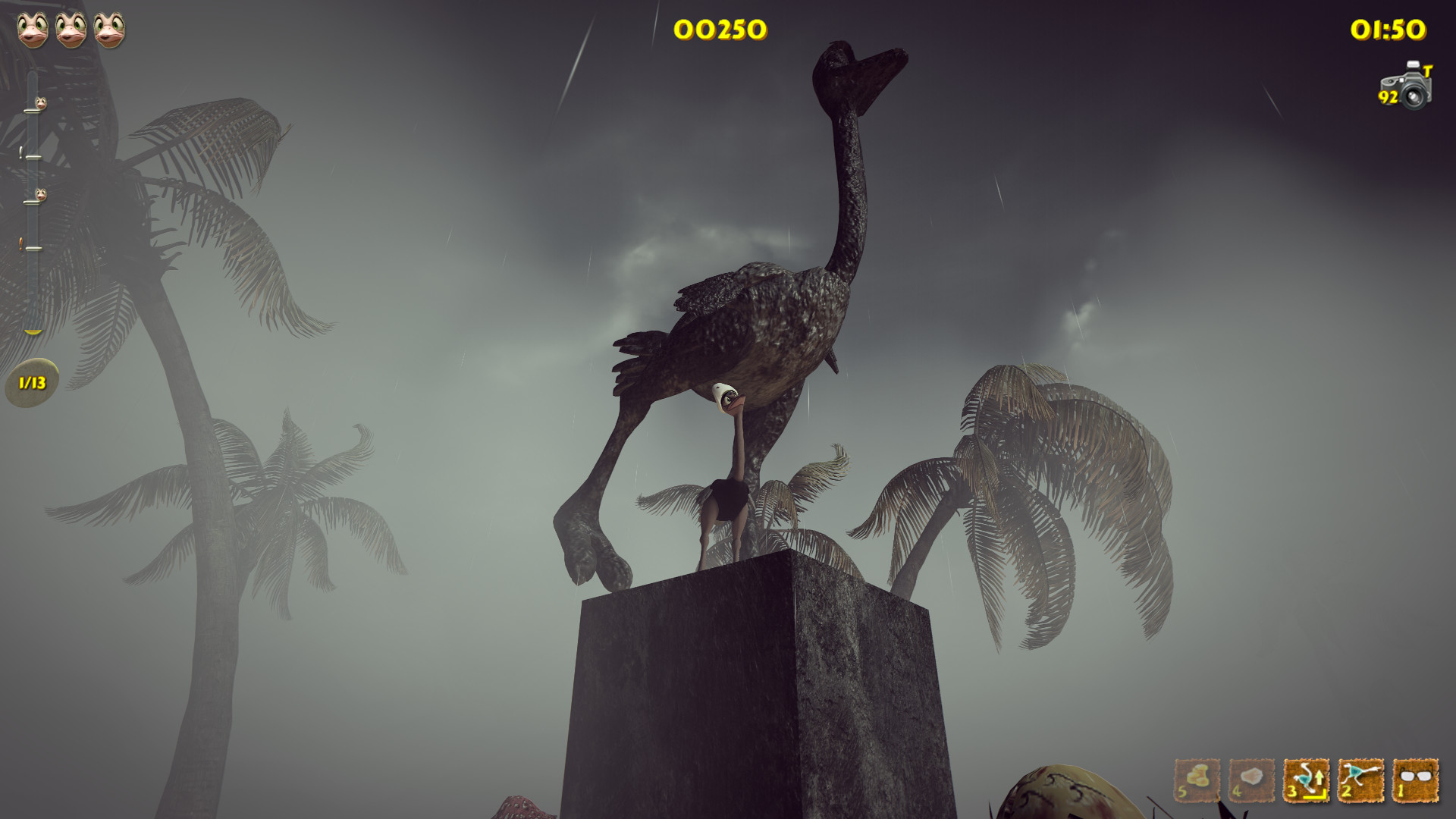 Скриншот: Ostrich Island