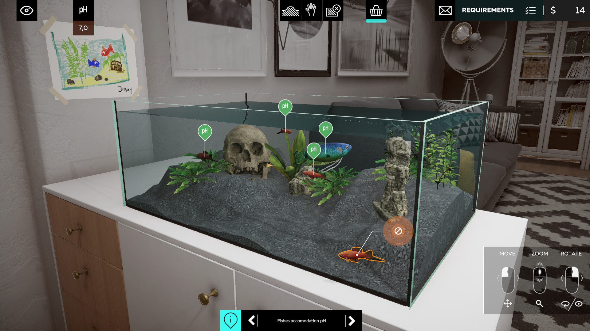 Скриншот: Aquarium Designer