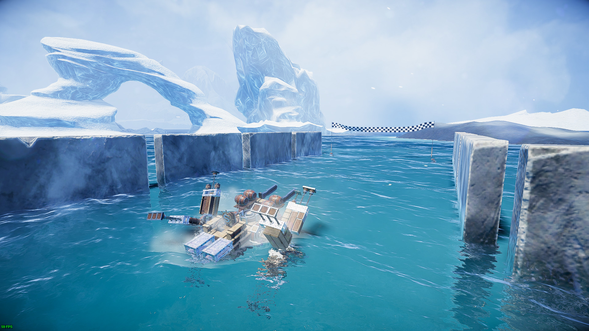 Скриншот: Sea of Craft