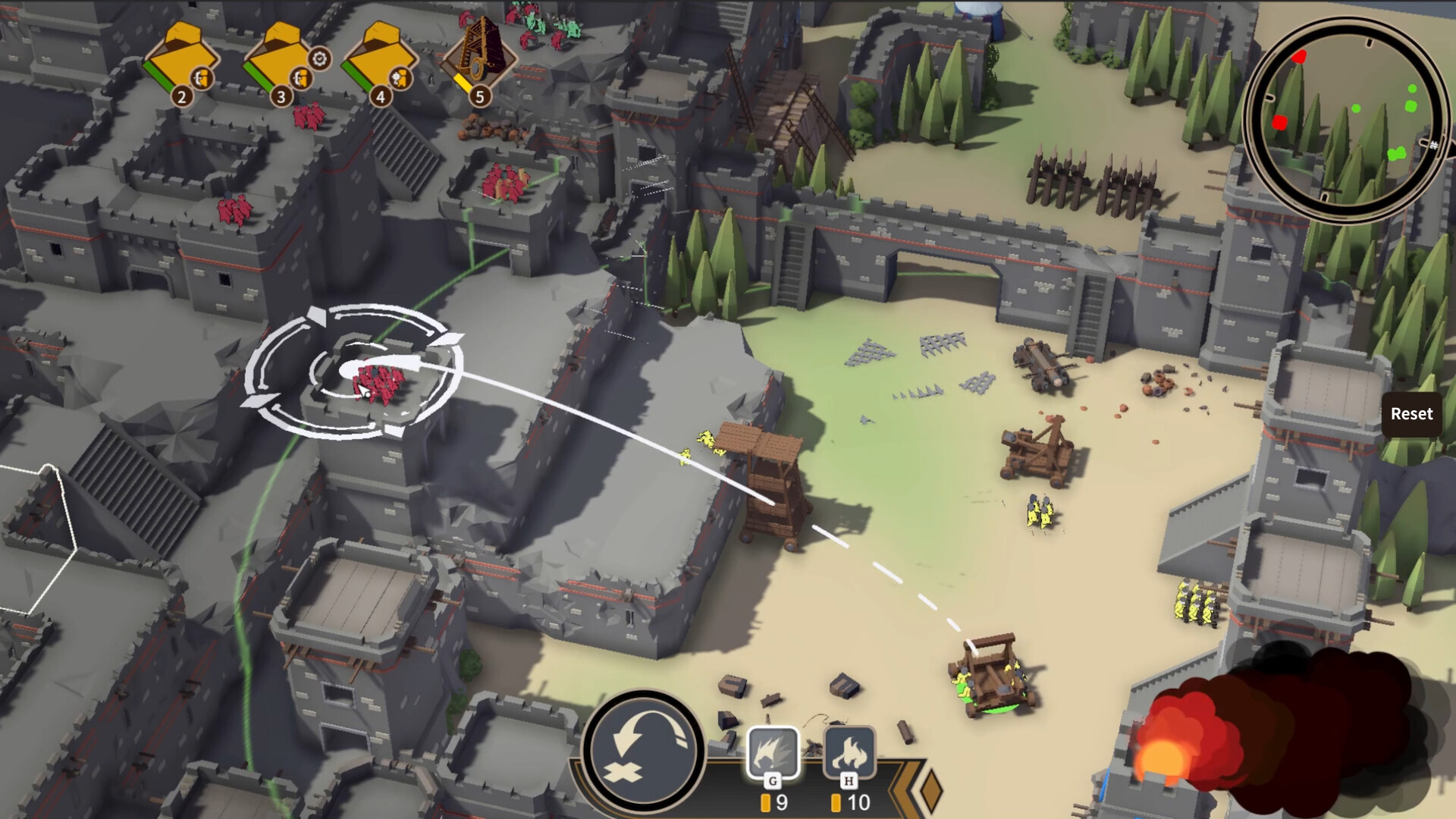 Скриншот: Extremely Realistic Siege Warfare Simulator