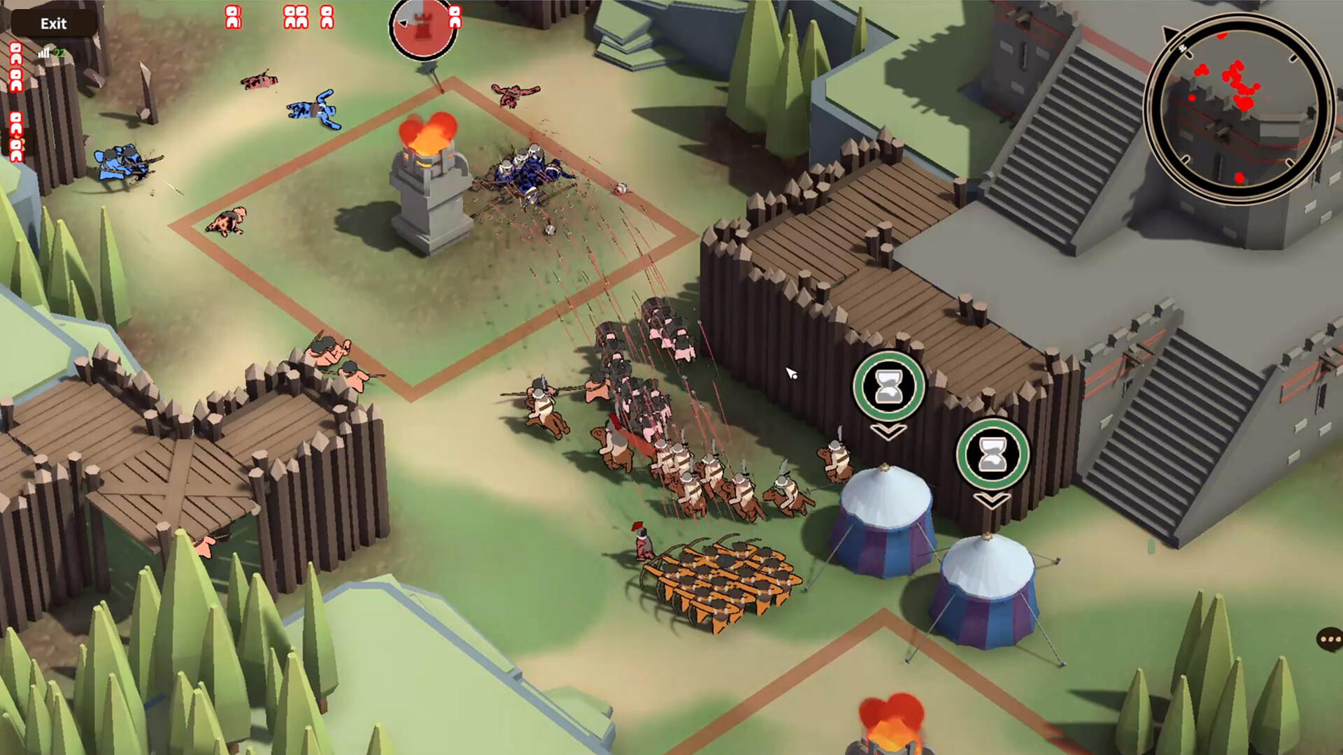 Скриншот: Extremely Realistic Siege Warfare Simulator
