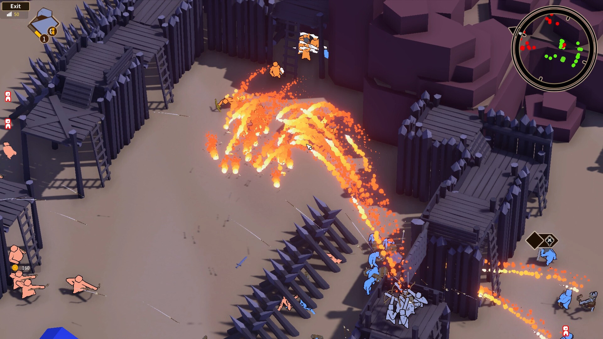 Скриншот: Extremely Realistic Siege Warfare Simulator