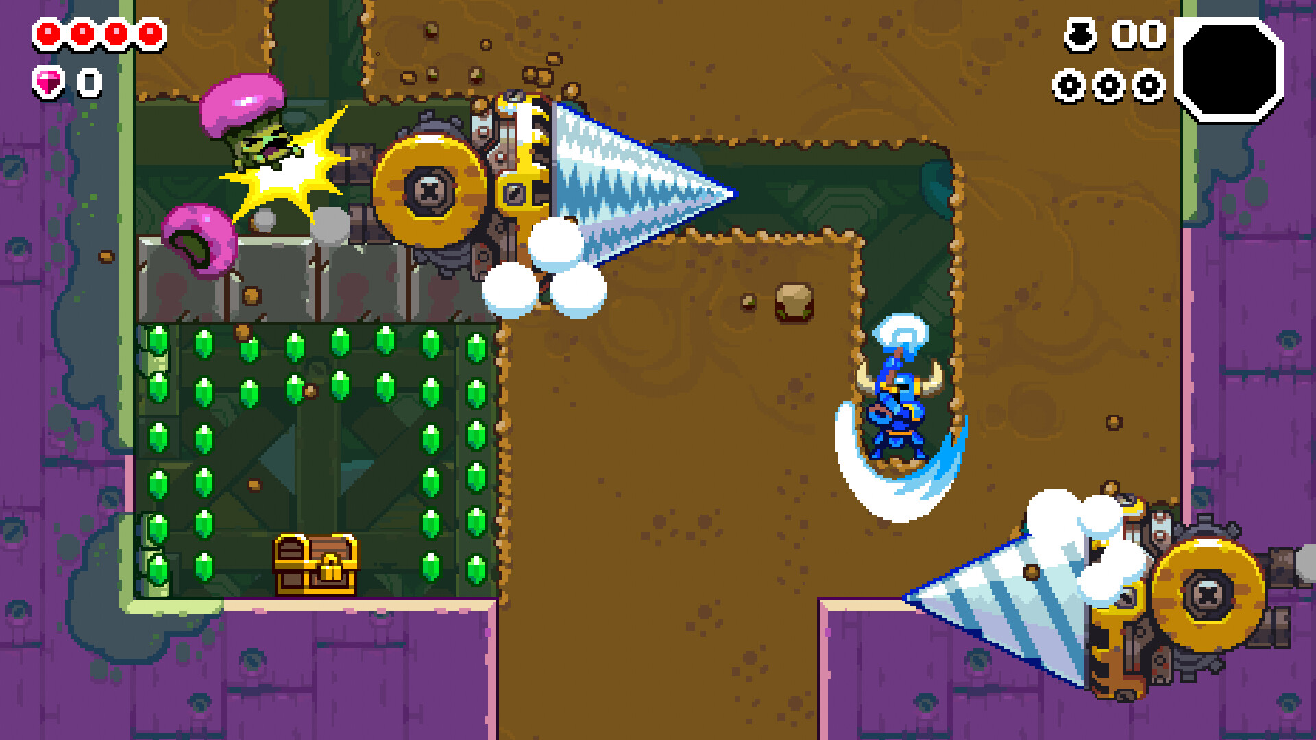 Скриншот: Shovel Knight Dig