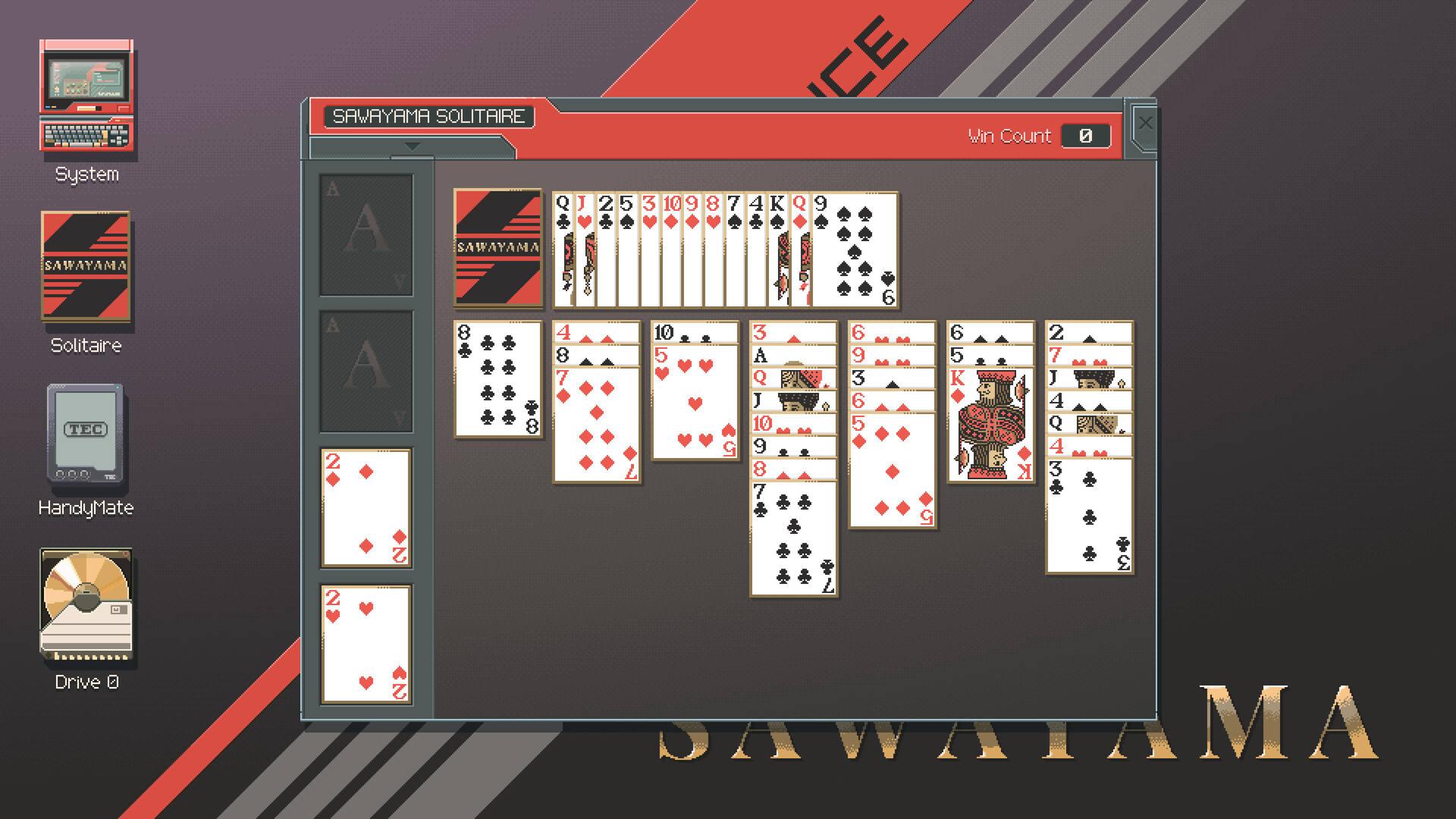 Скриншот: The Zachtronics Solitaire Collection