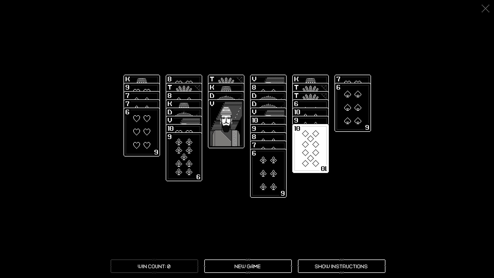 Скриншот: The Zachtronics Solitaire Collection