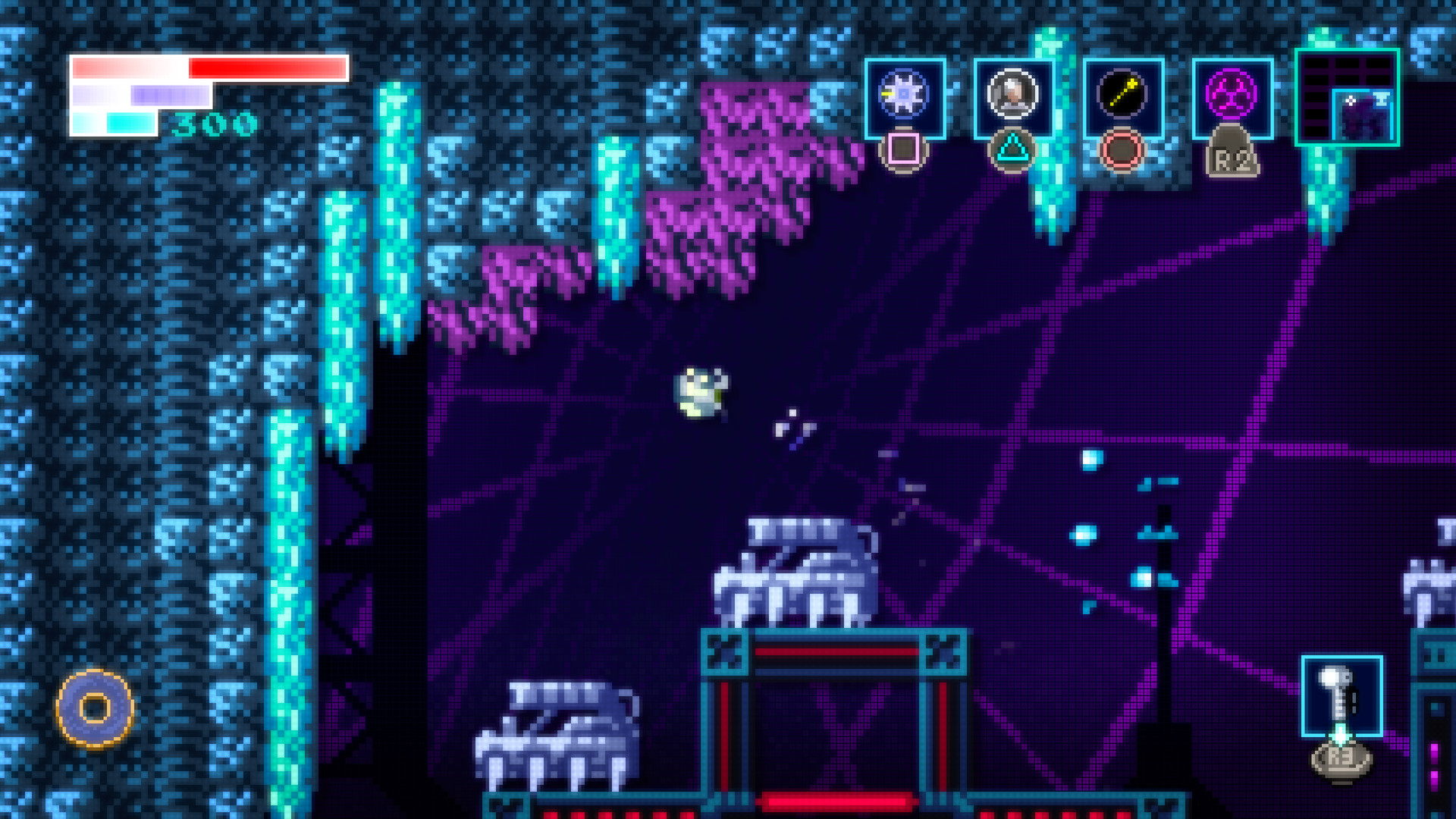 Скриншот: Axiom Verge 2