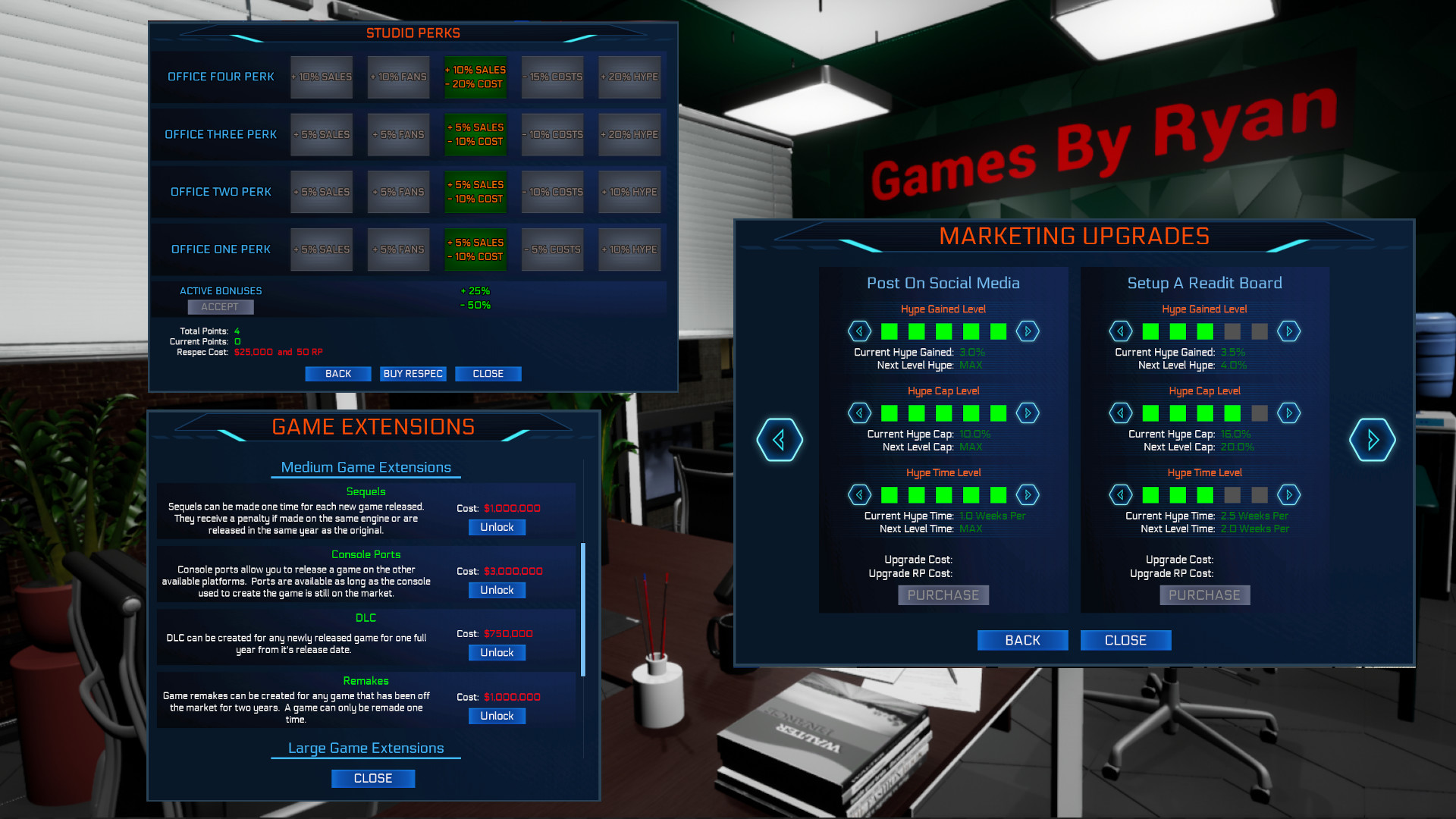 Скриншот: Game Dev Masters