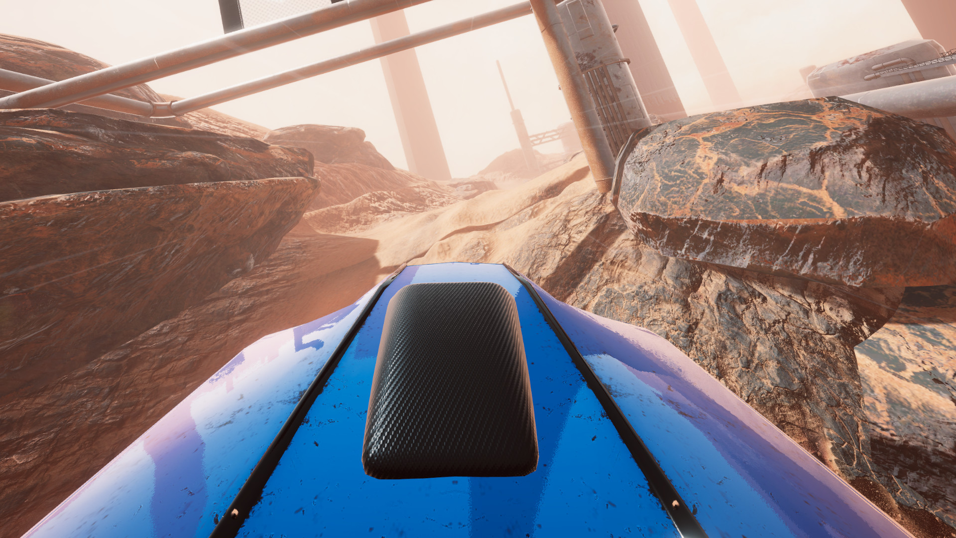 Скриншот: Hovercars 3077: Underground racing