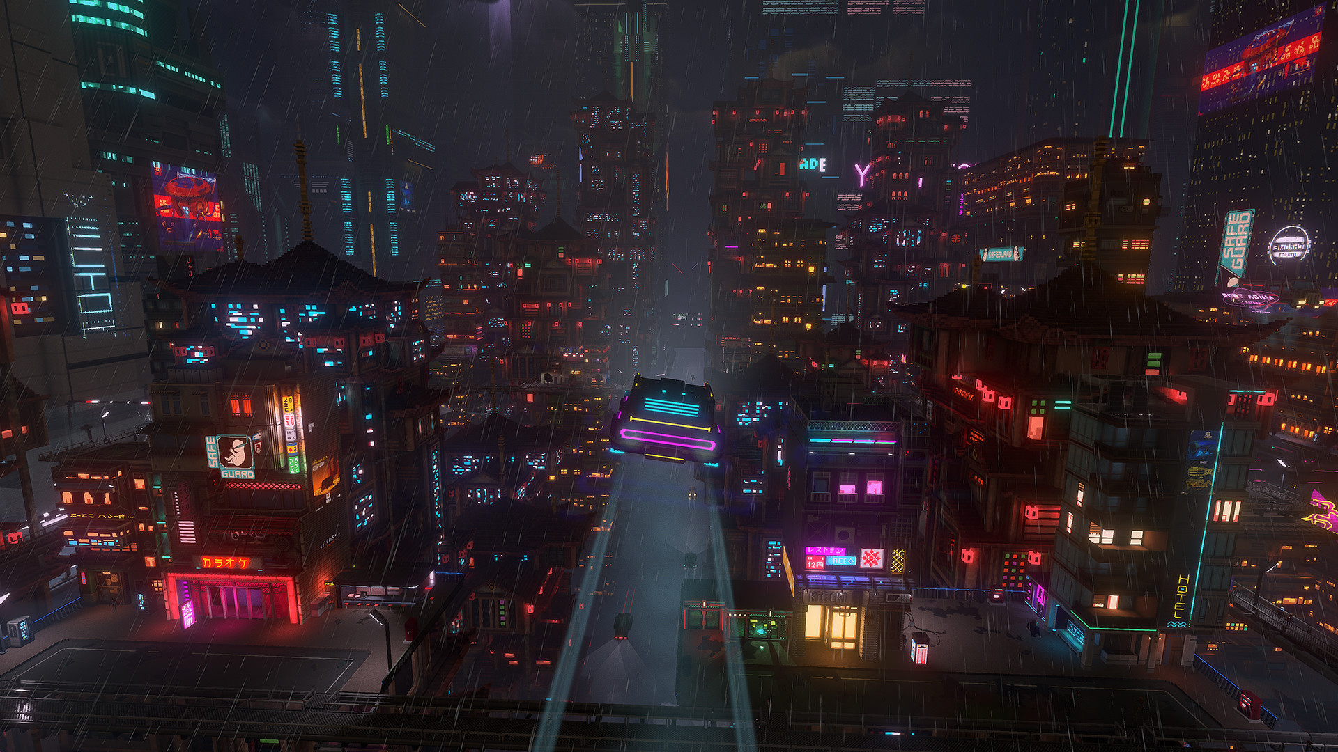 Скриншот: Cloudpunk