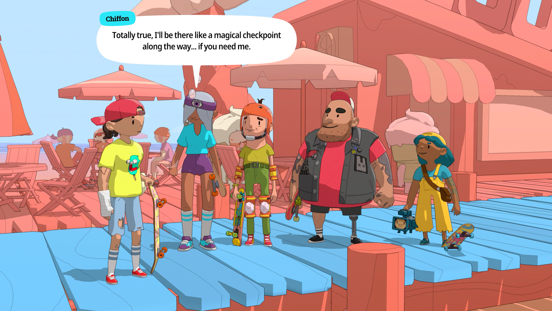Скриншот: OlliOlli World