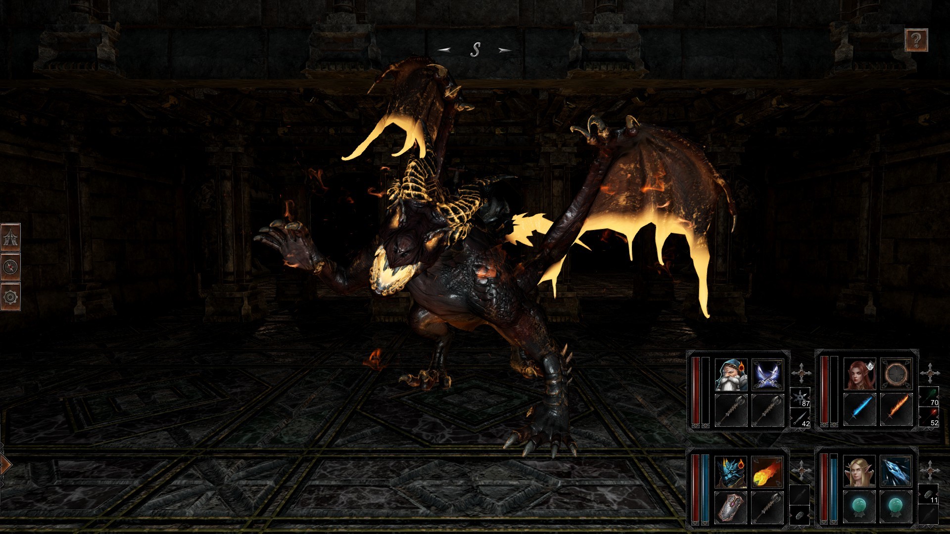 Скриншот: Dungeon Of Dragon Knight