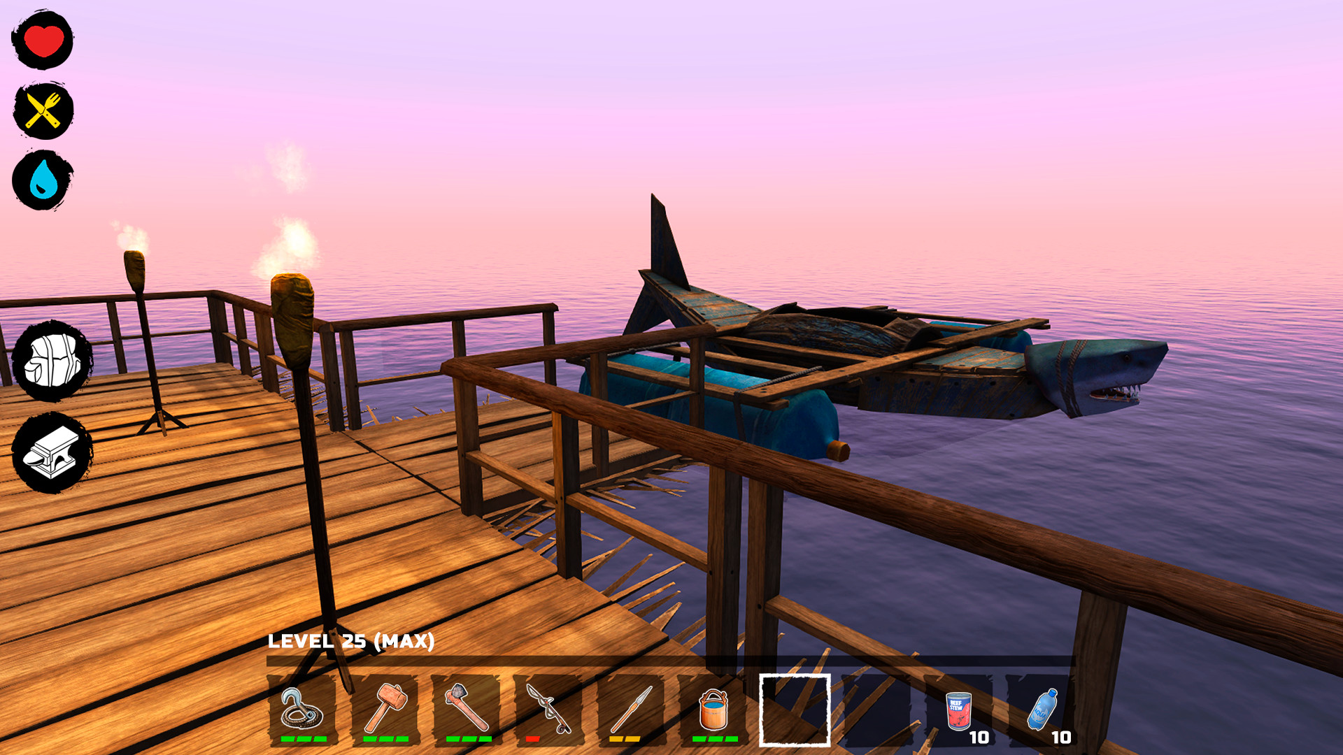Скриншот: Survive on Raft
