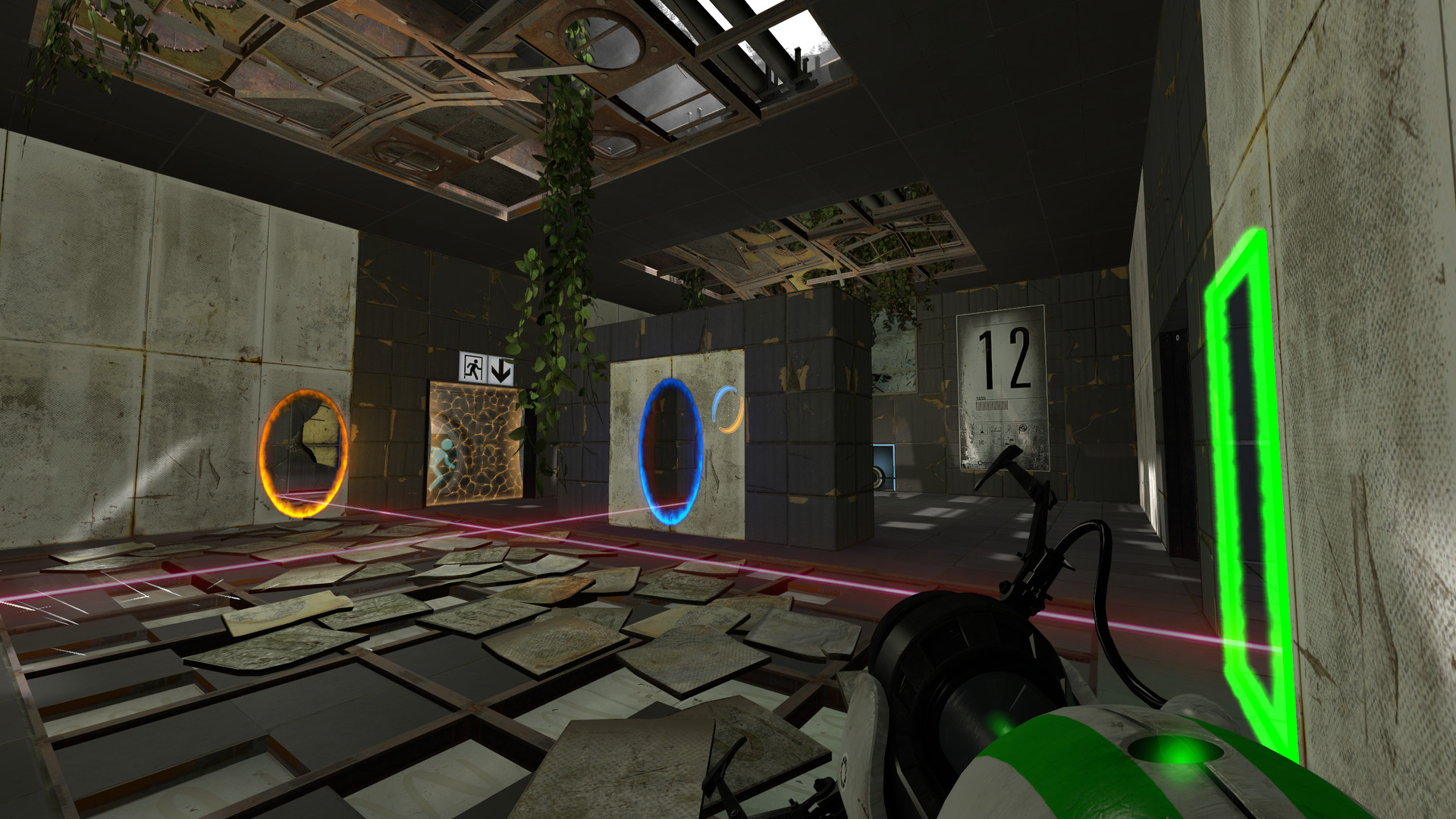 Скриншот: Portal Reloaded