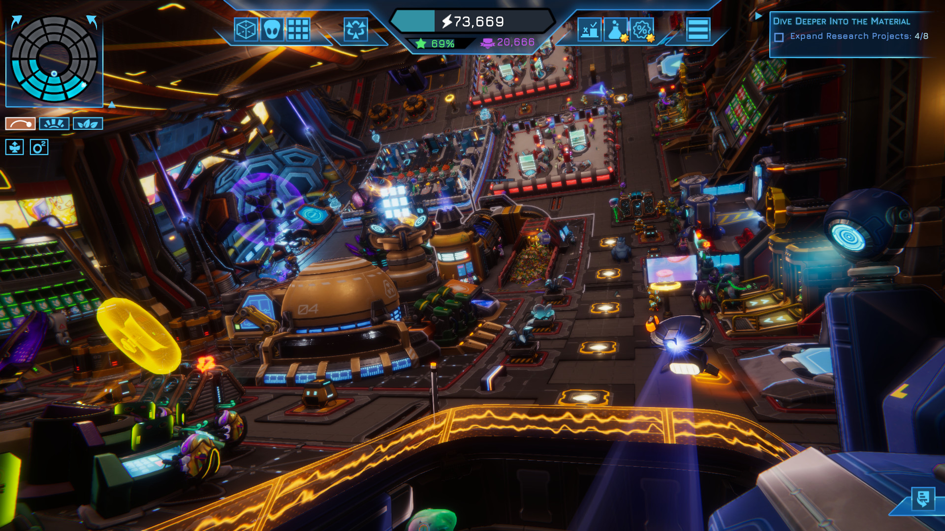 Скриншот: Spacebase Startopia
