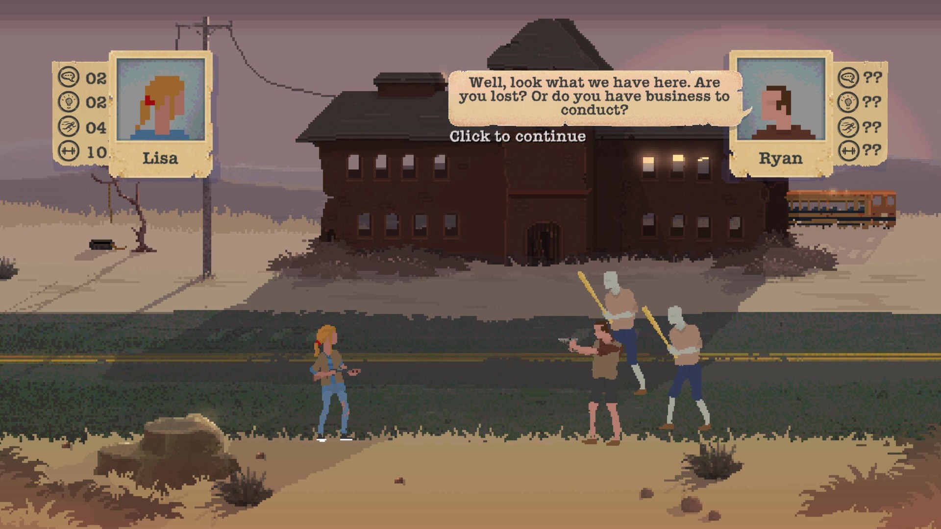Скриншот: Sheltered