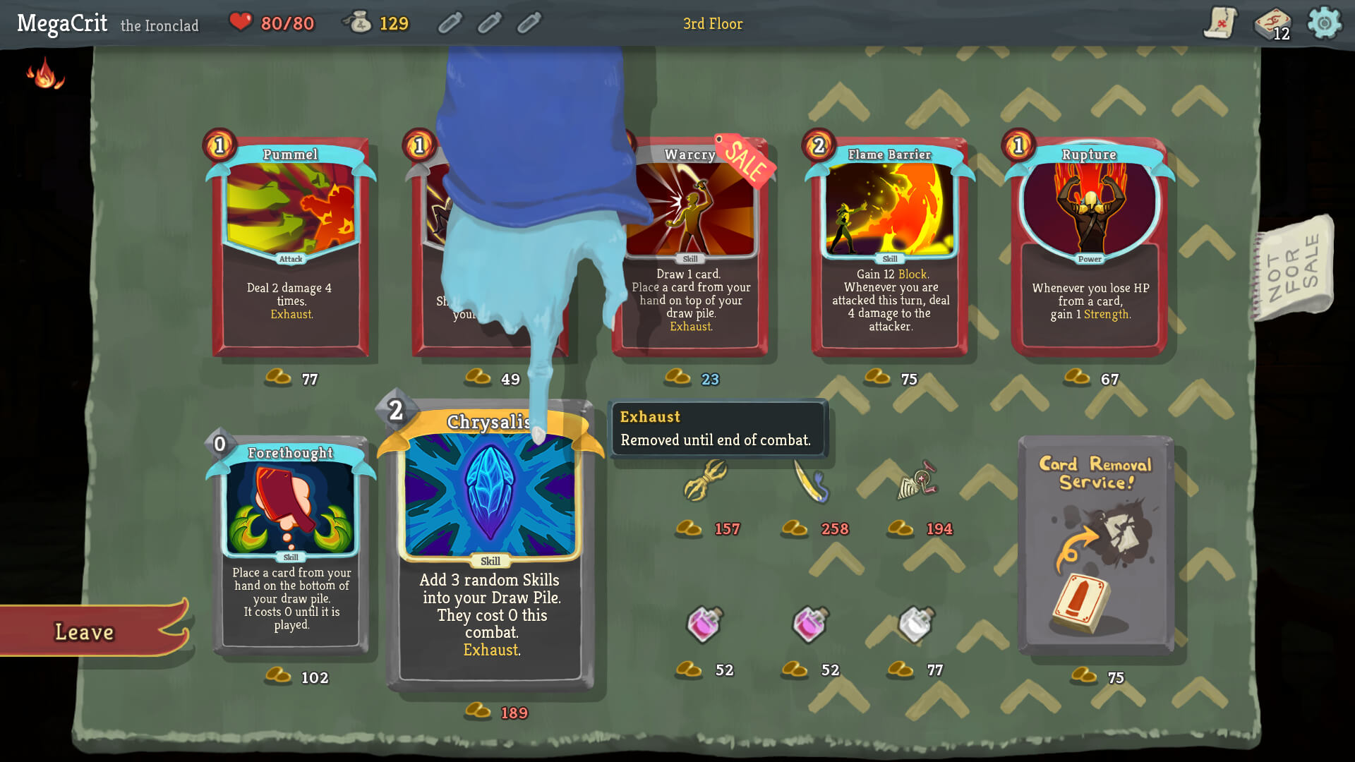 Скриншот: Slay the Spire