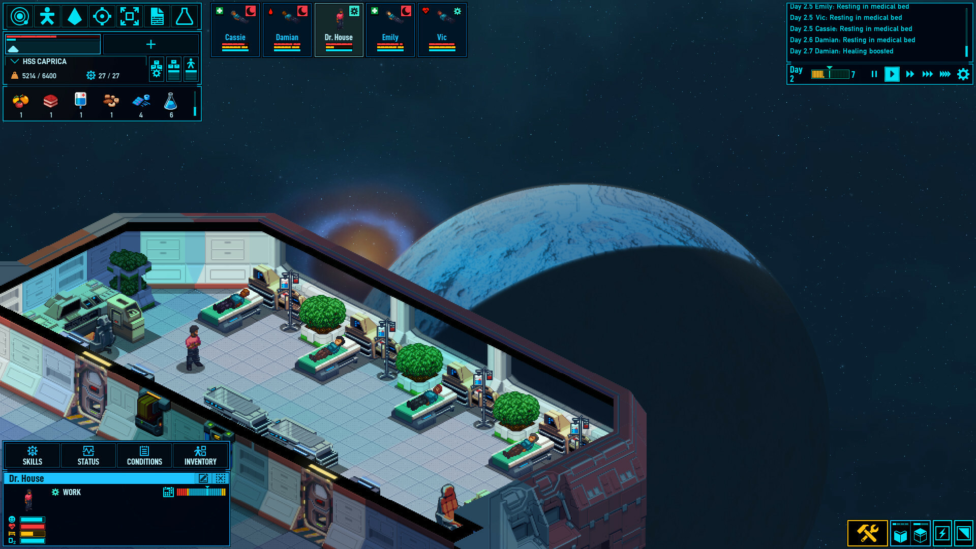 Скриншот: Space Haven