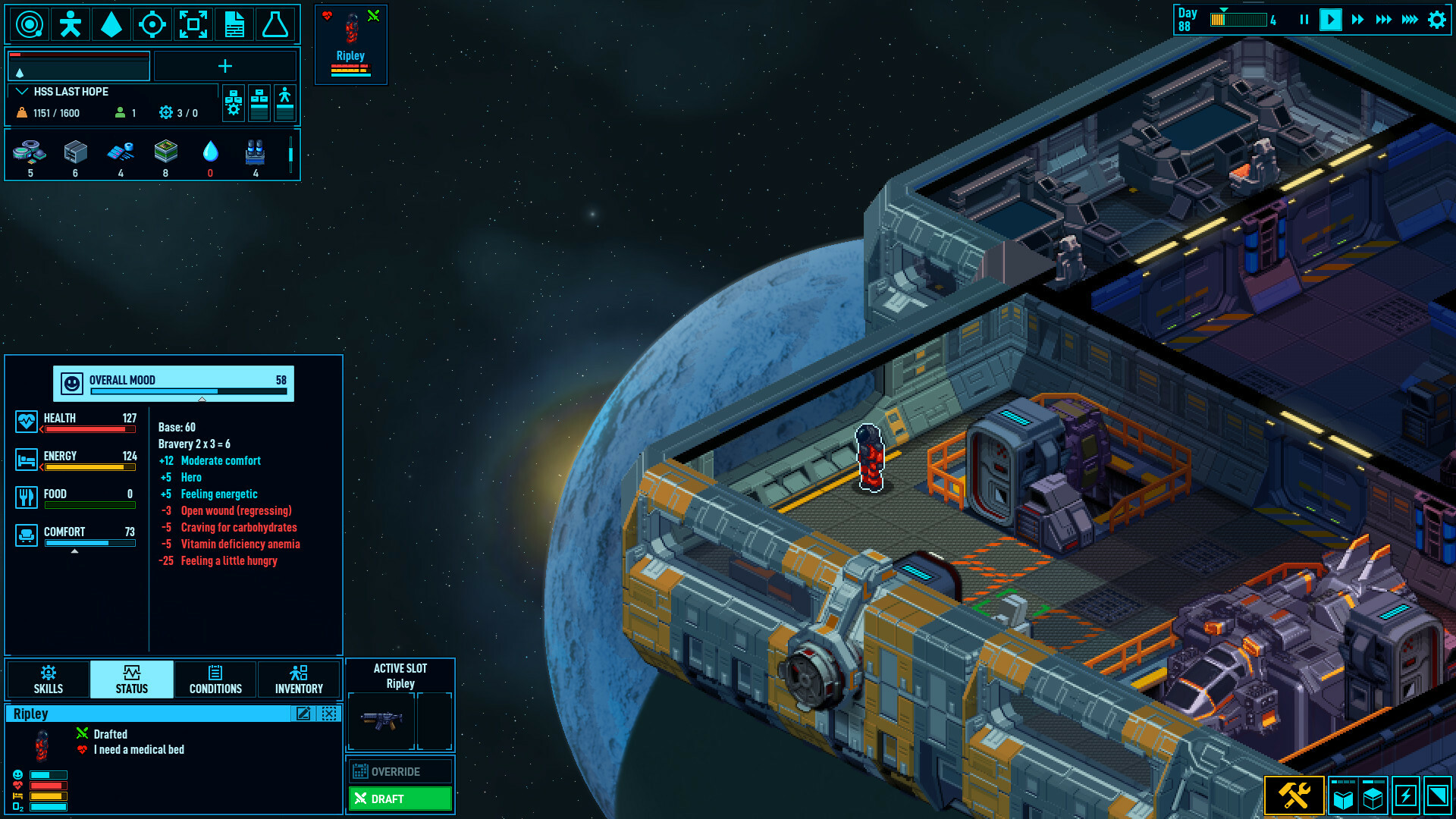 Скриншот: Space Haven