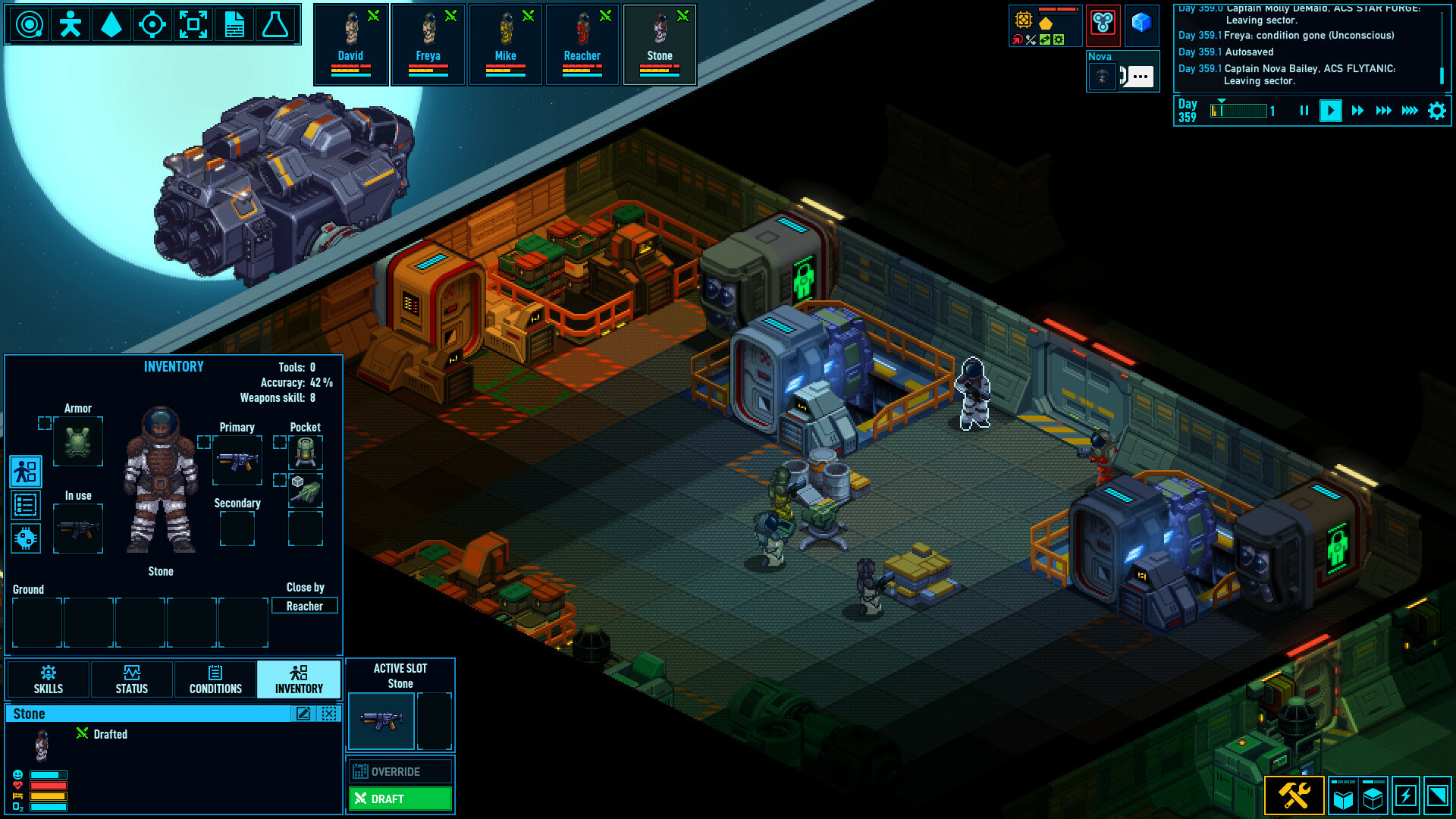 Скриншот: Space Haven