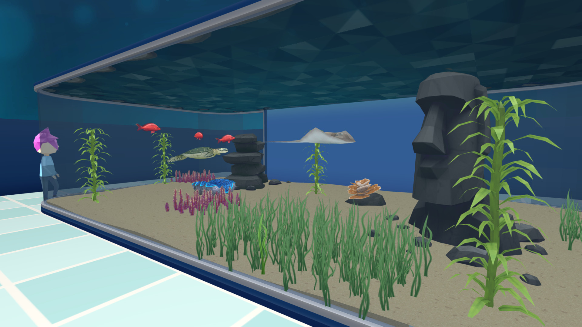 Скриншот: Megaquarium