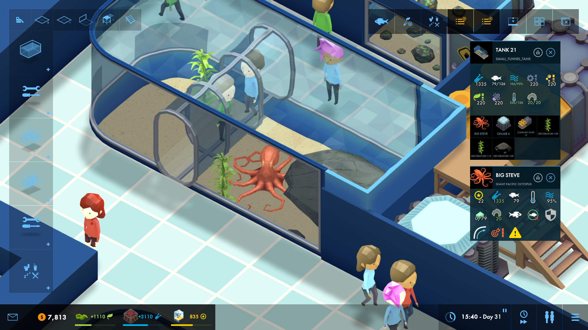 Скриншот: Megaquarium