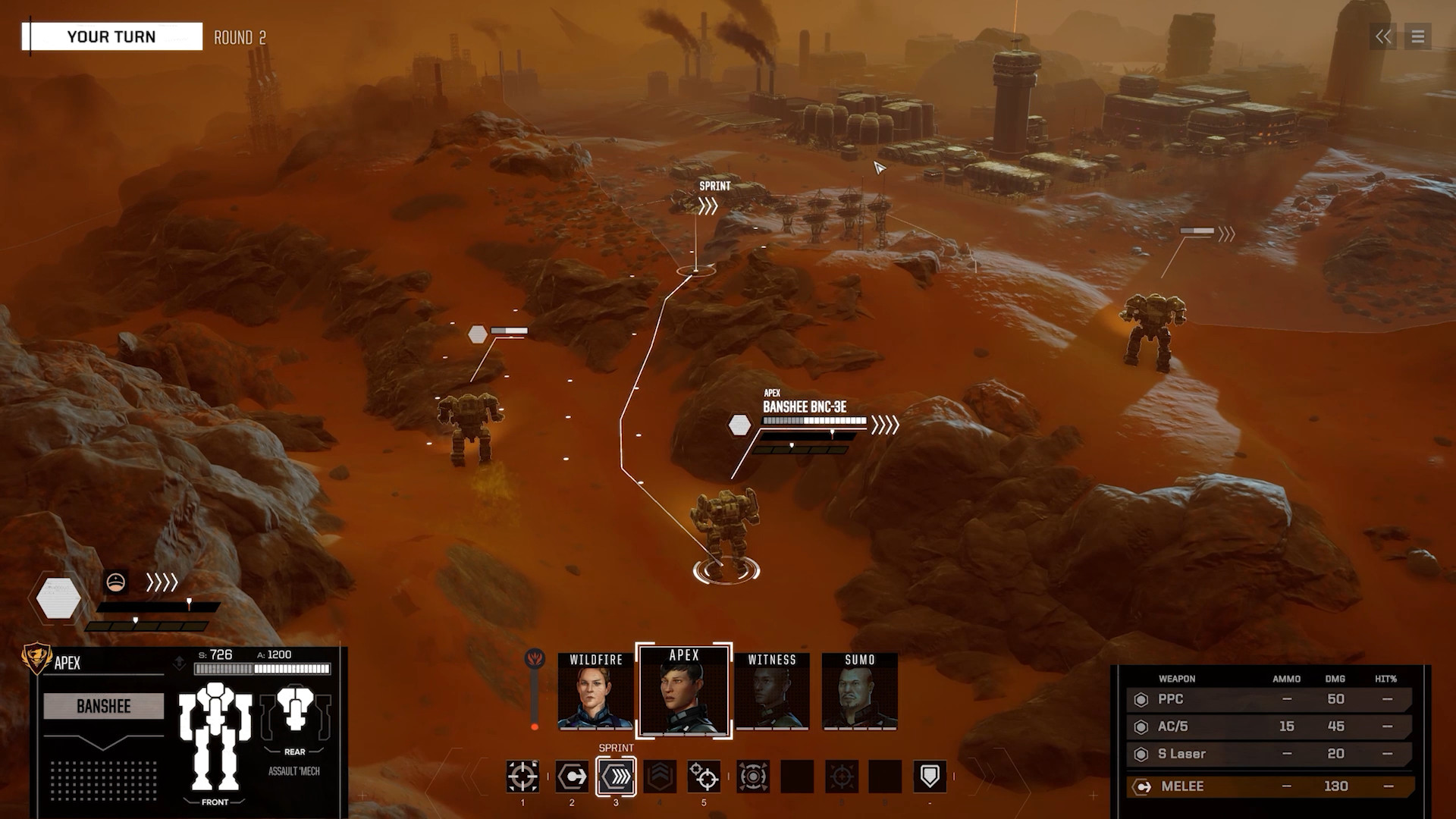 Скриншот: BATTLETECH
