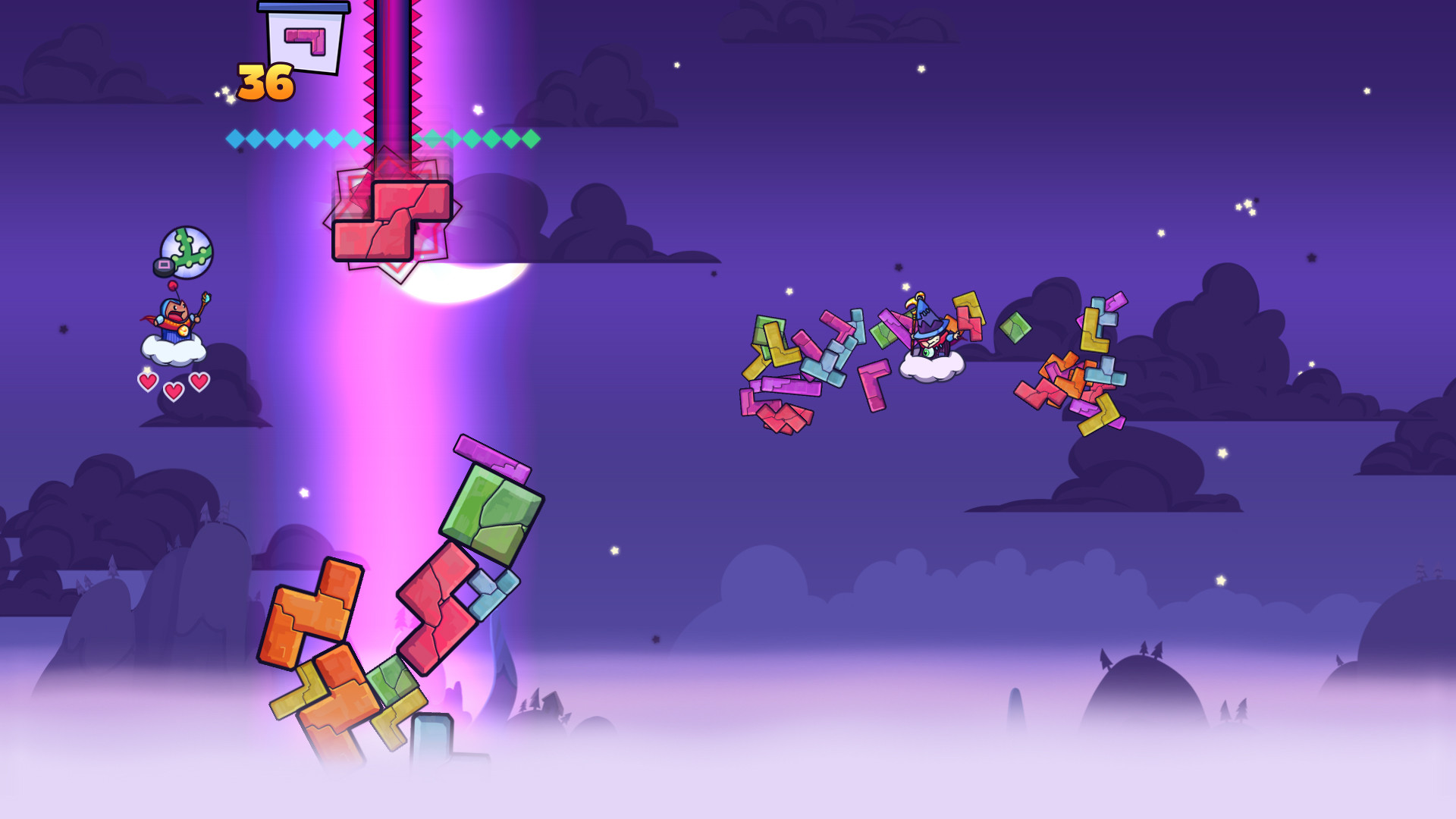 Скриншот: Tricky Towers
