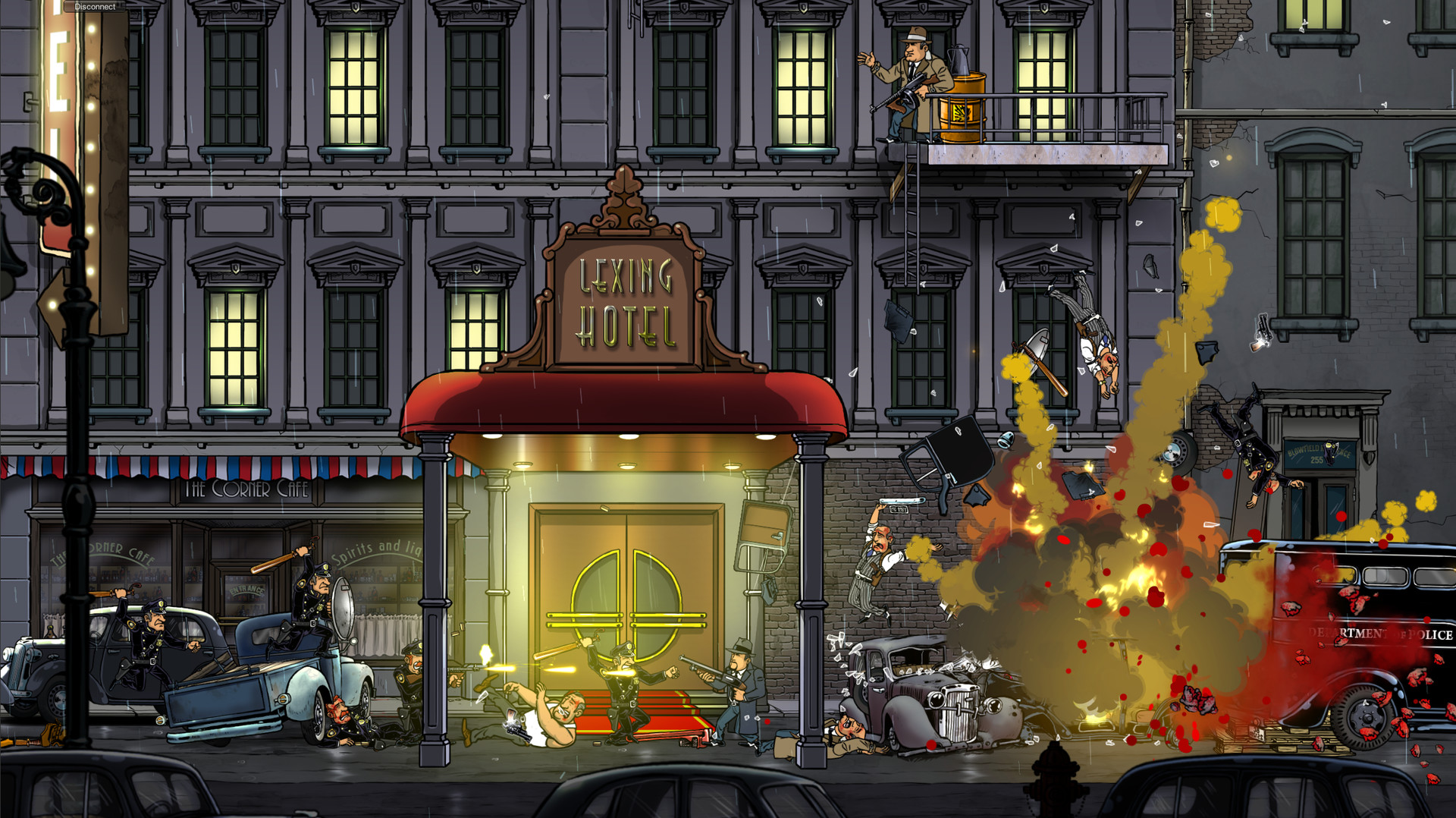 Скриншот: Guns, Gore and Cannoli 2