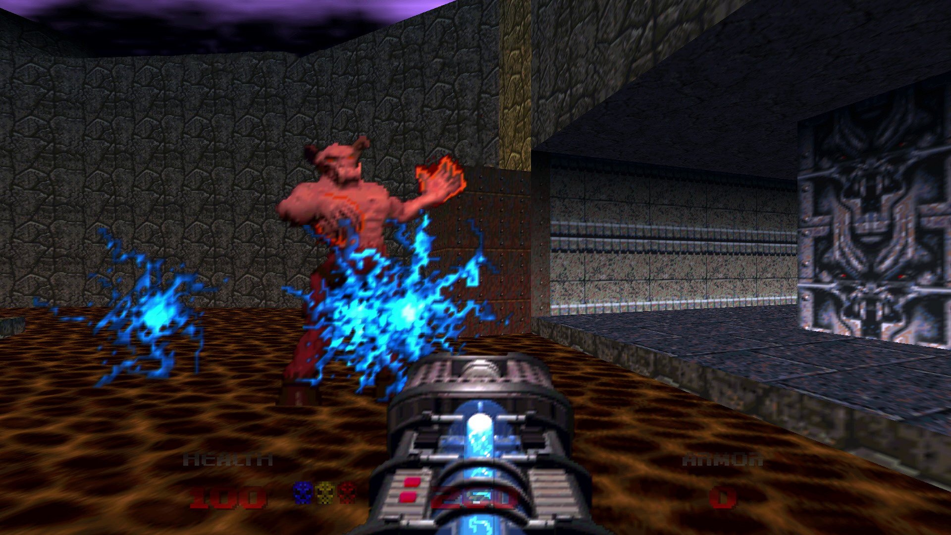 Скриншот: DOOM 64