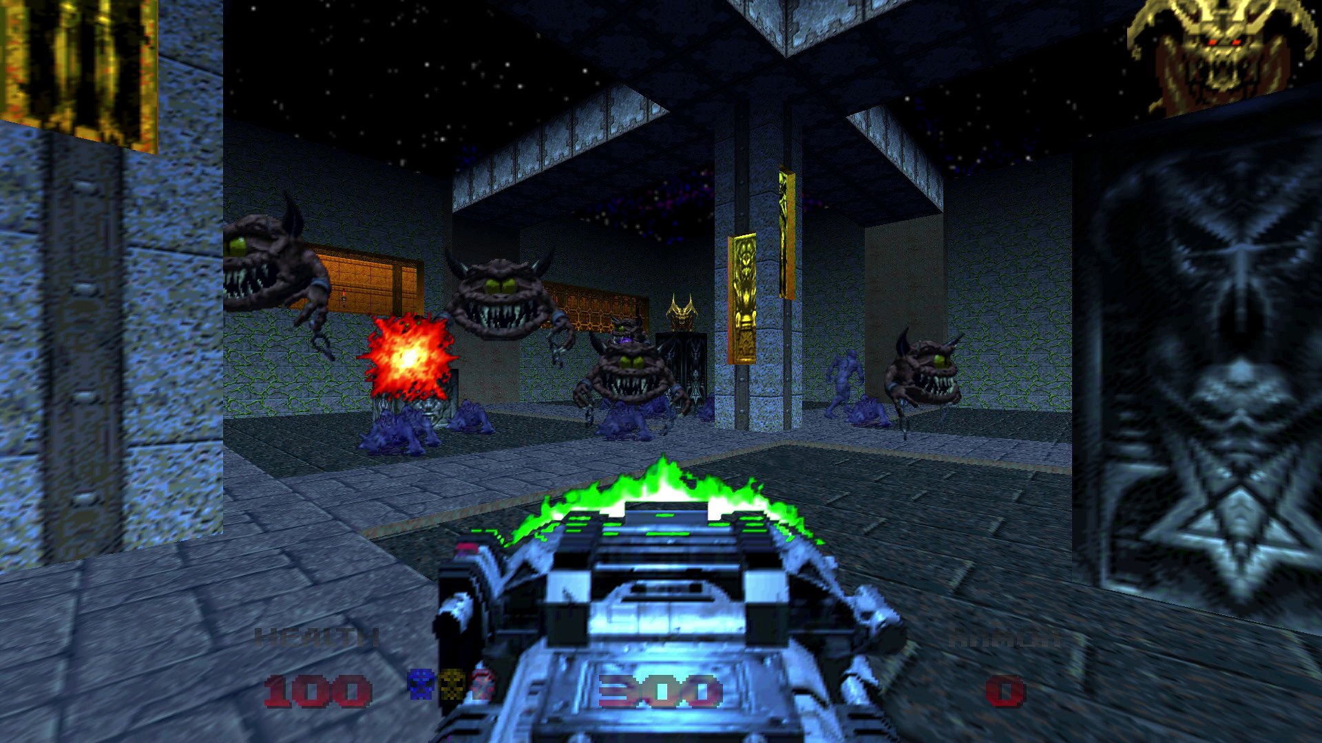 Скриншот: DOOM 64