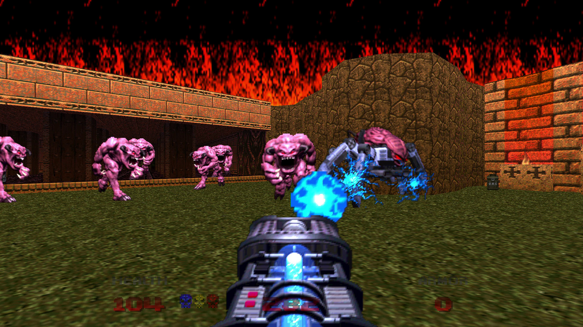 Скриншот: DOOM 64