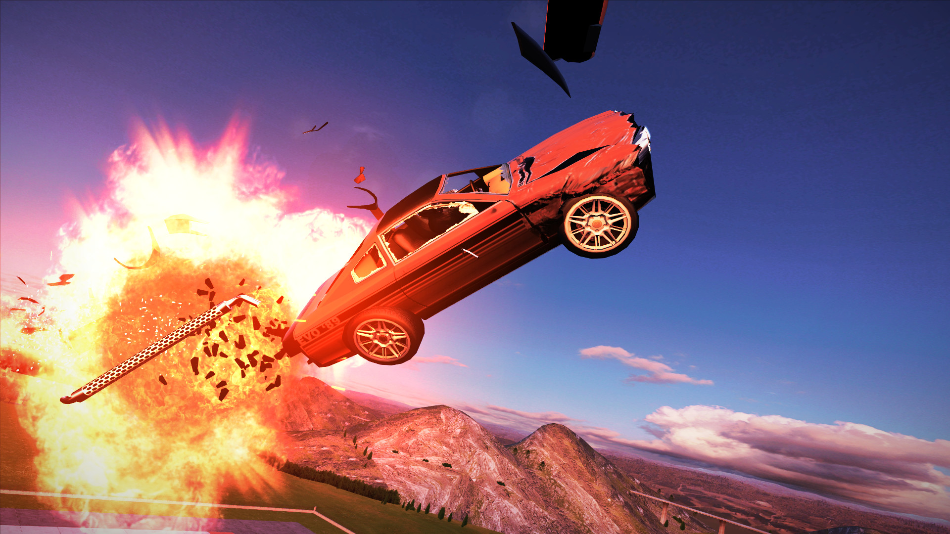 Скриншот: Crashday Redline Edition