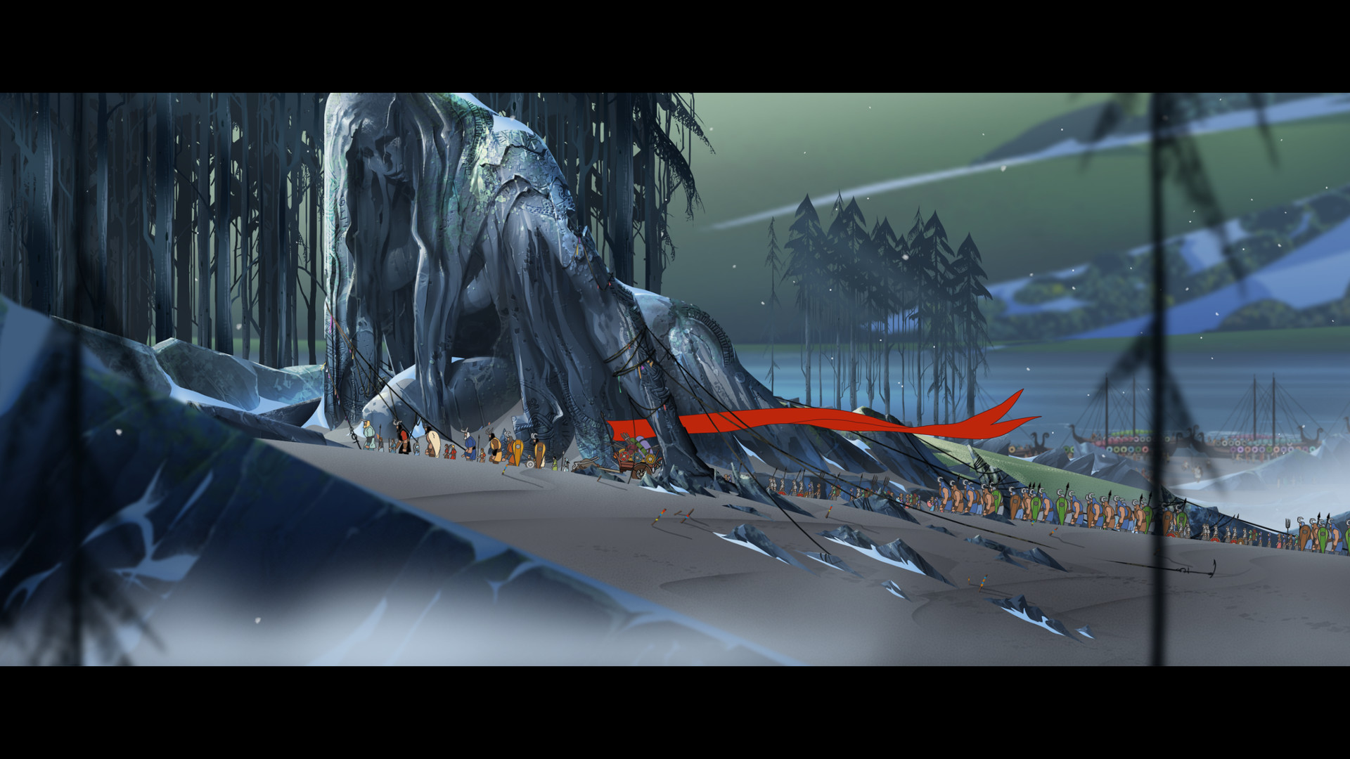 Скриншот: The Banner Saga 2