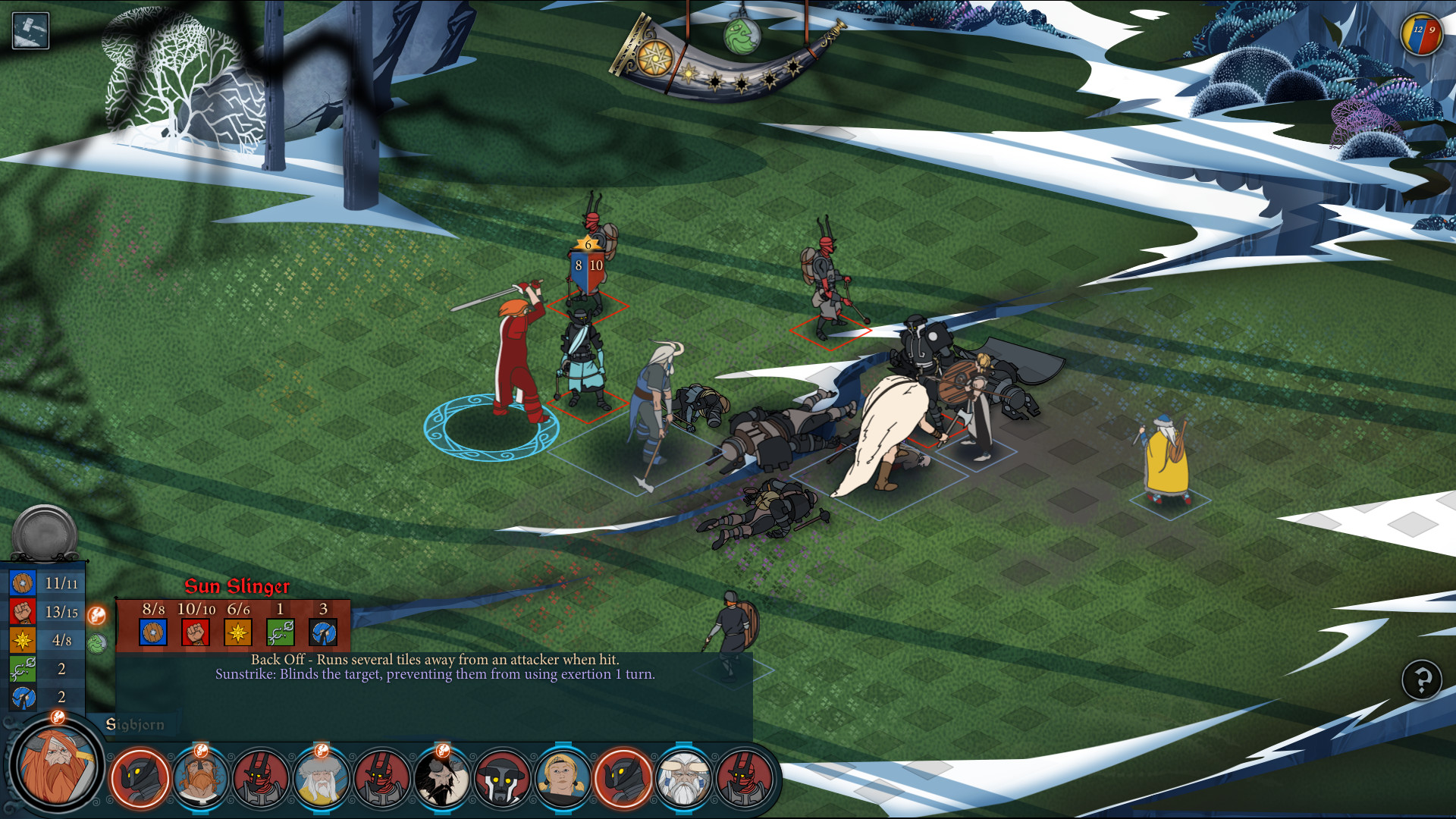 Скриншот: The Banner Saga 2