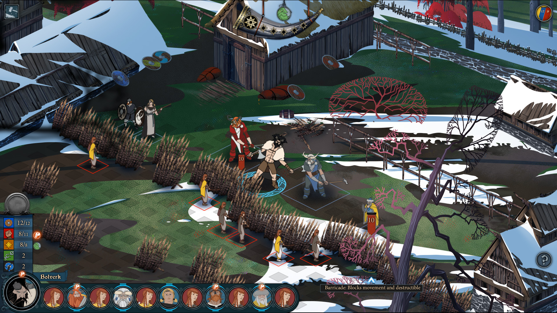 Скриншот: The Banner Saga 2