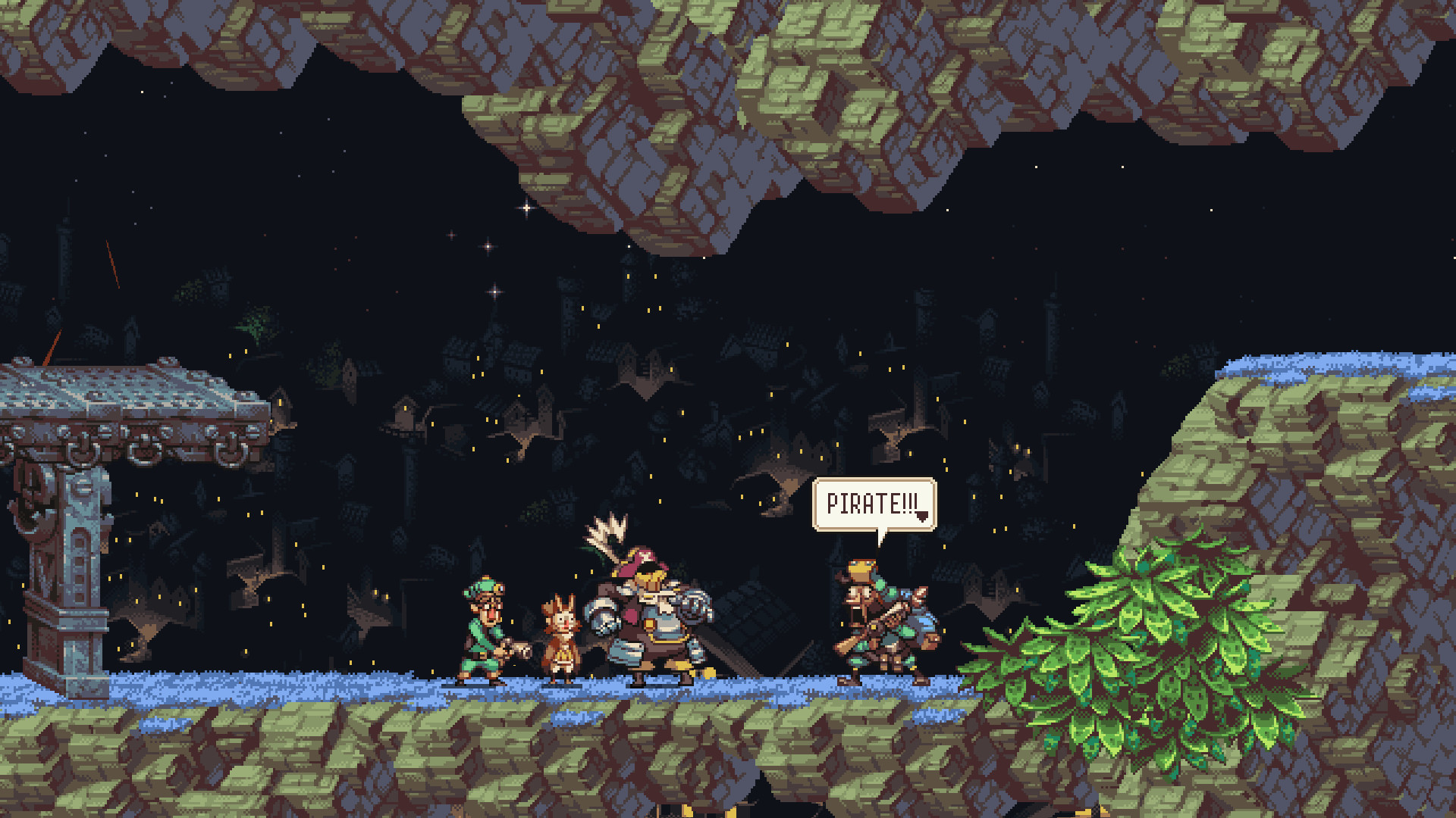 Скриншот: Owlboy