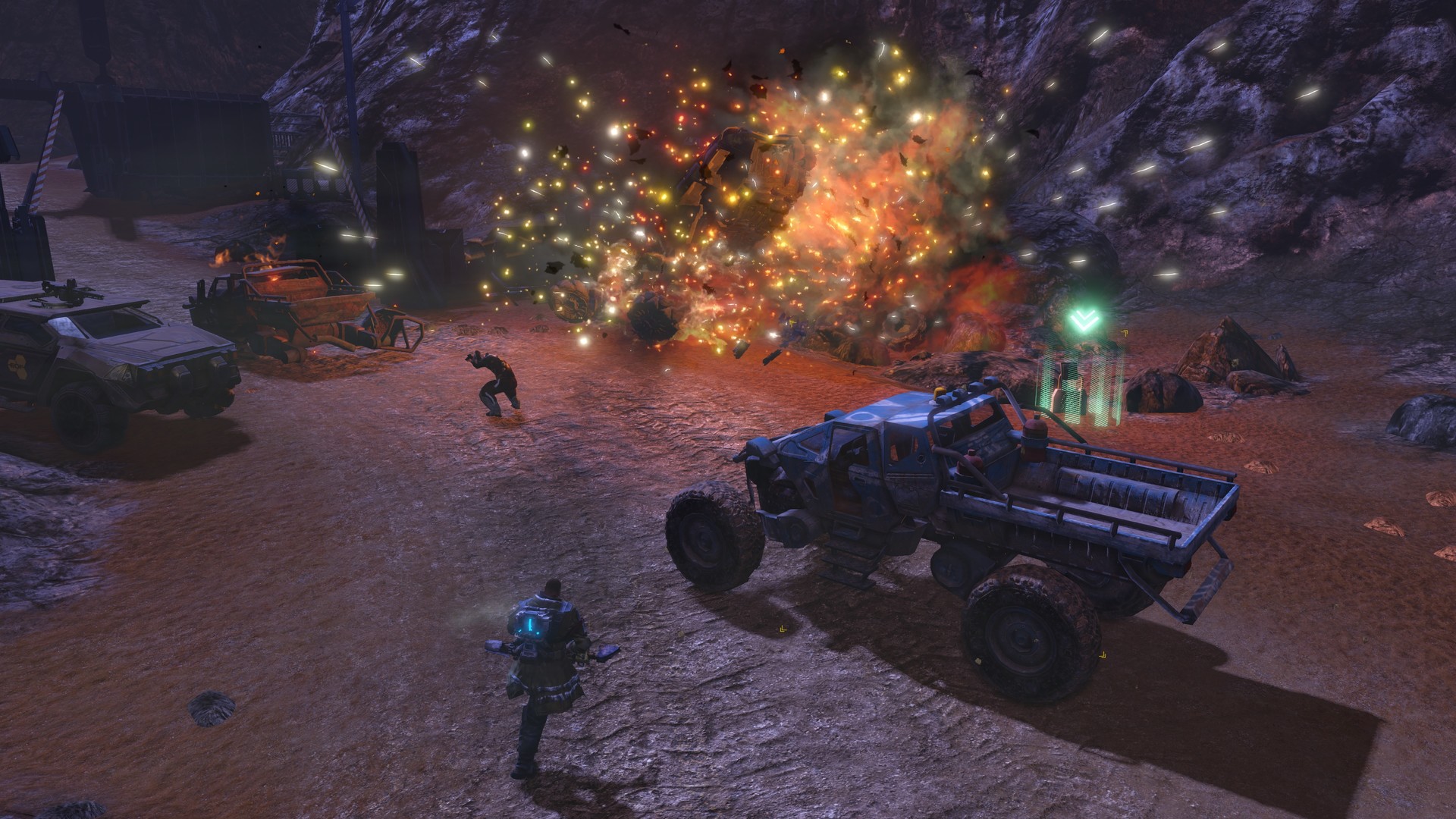 Скриншот: Red Faction Guerrilla Re-Mars-tered